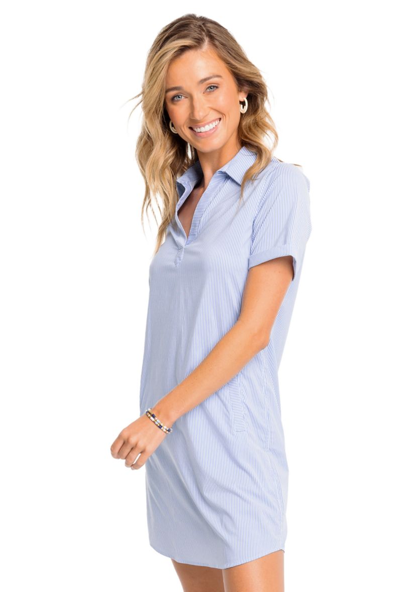 Womens Kamryn Stripe Dress