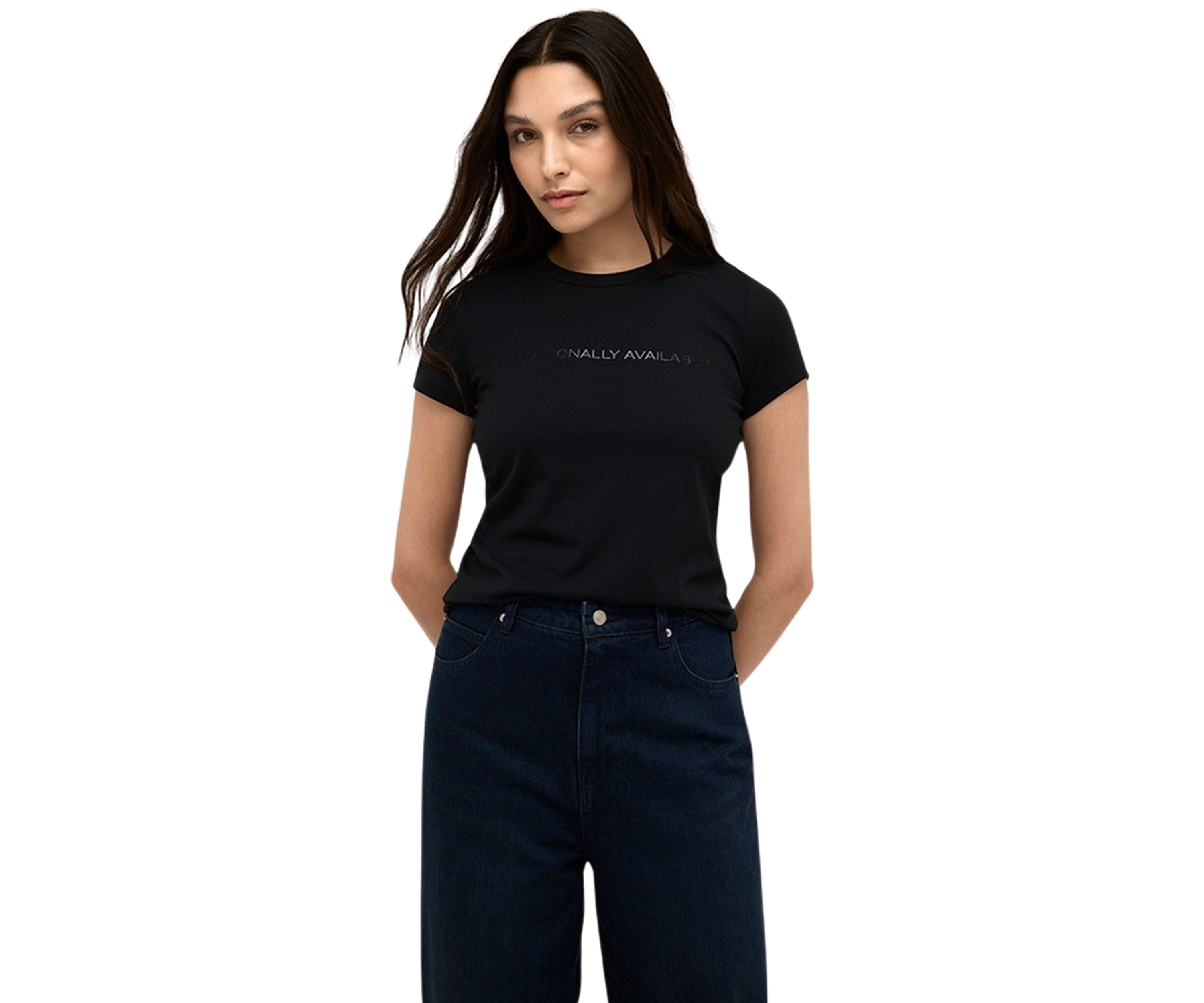 Womens Short Sleeve Emotion Avail Graphic T-Shirt