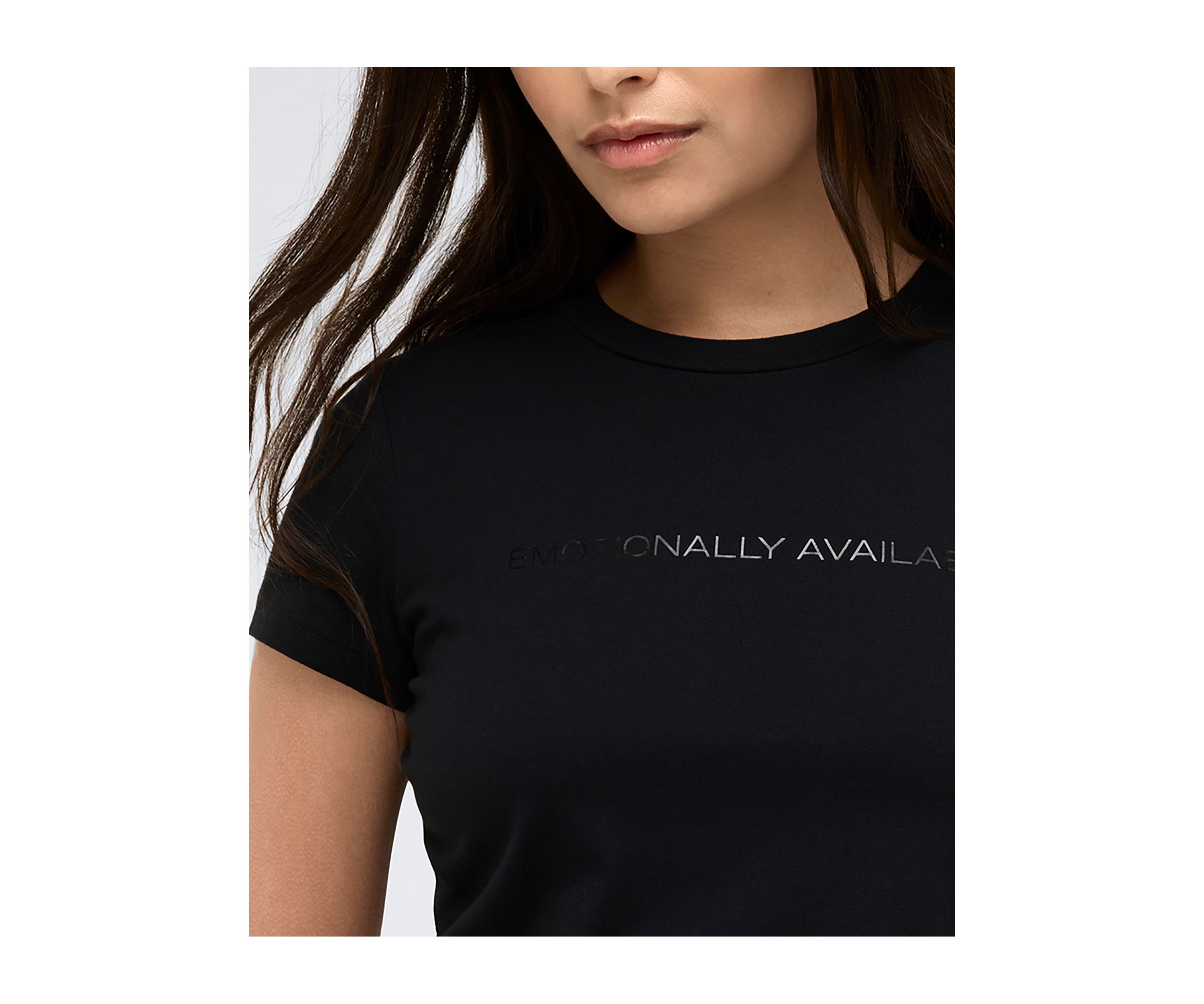 Womens Short Sleeve Emotion Avail Graphic T-Shirt