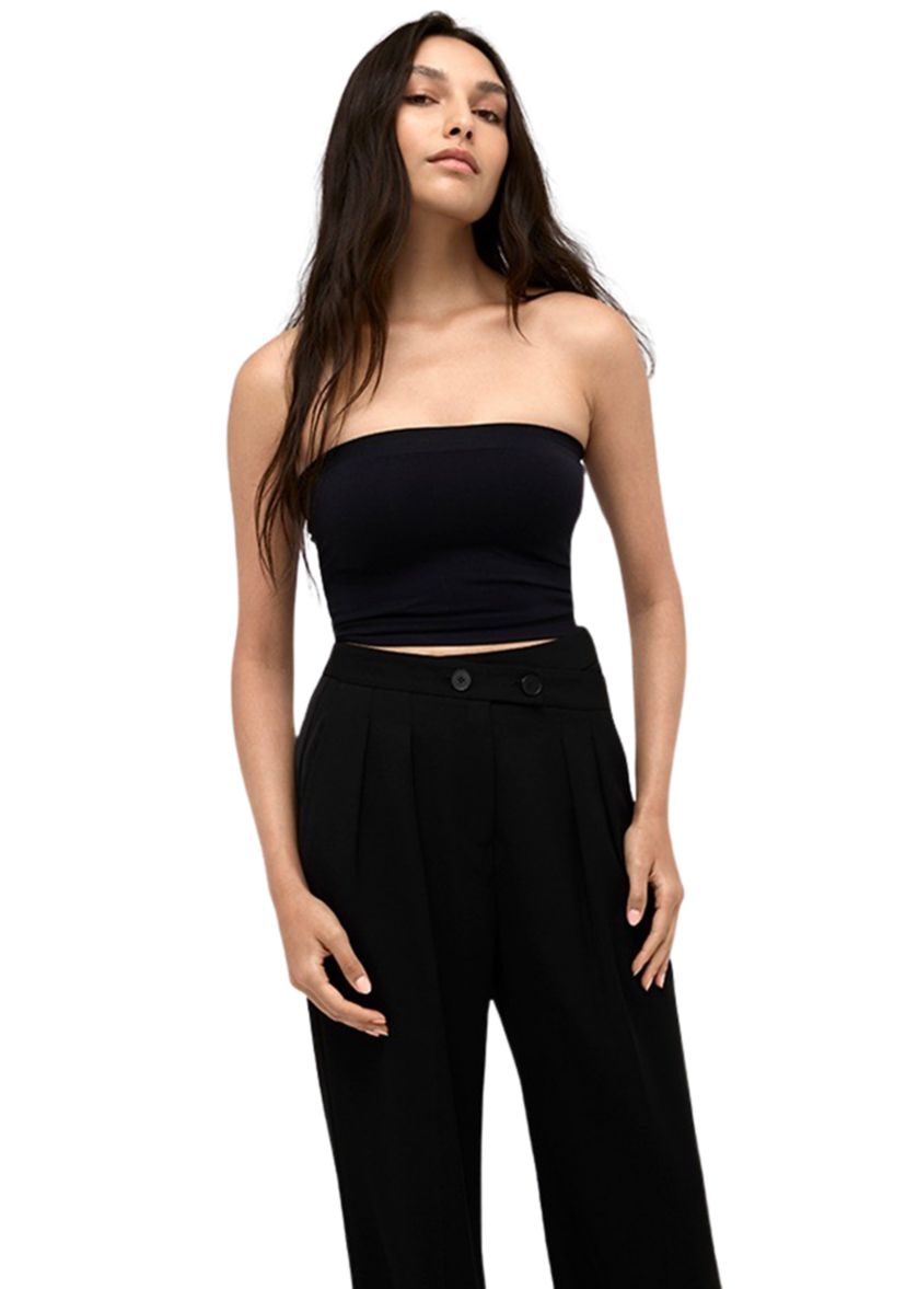 Womens Seamless Bandeau Top