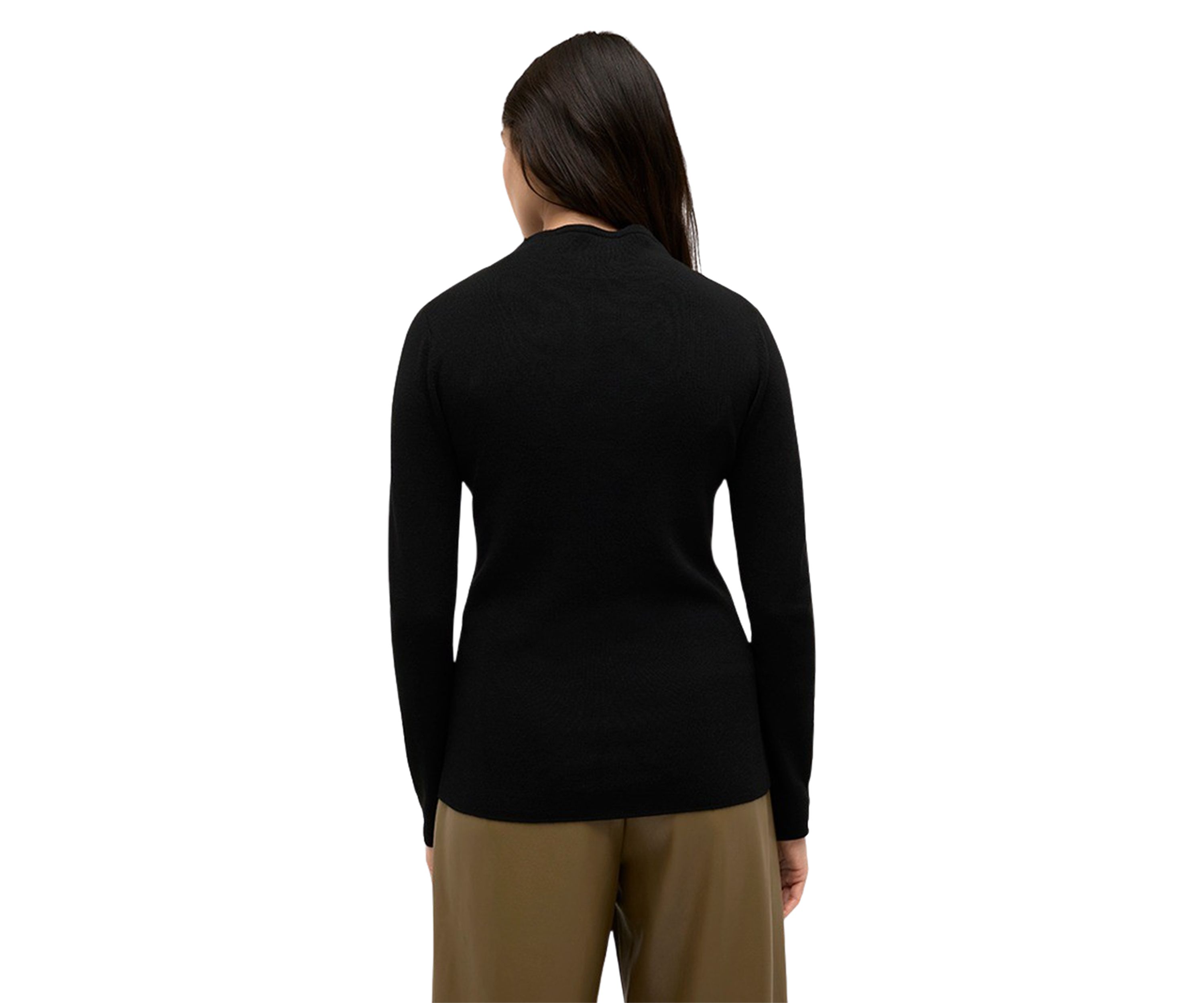Womens Ribbed Knit Sweater