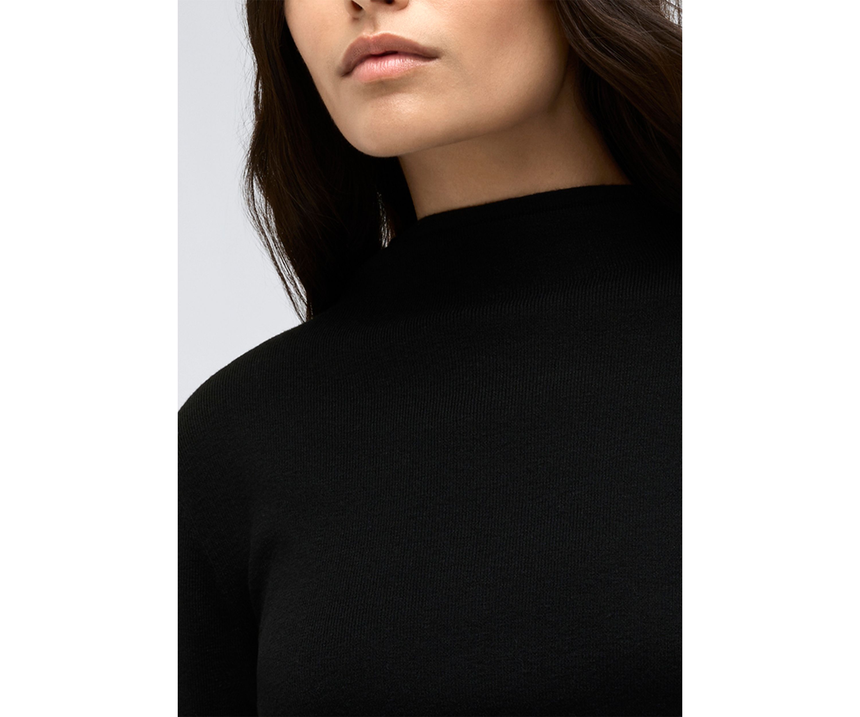 Womens Ribbed Knit Sweater