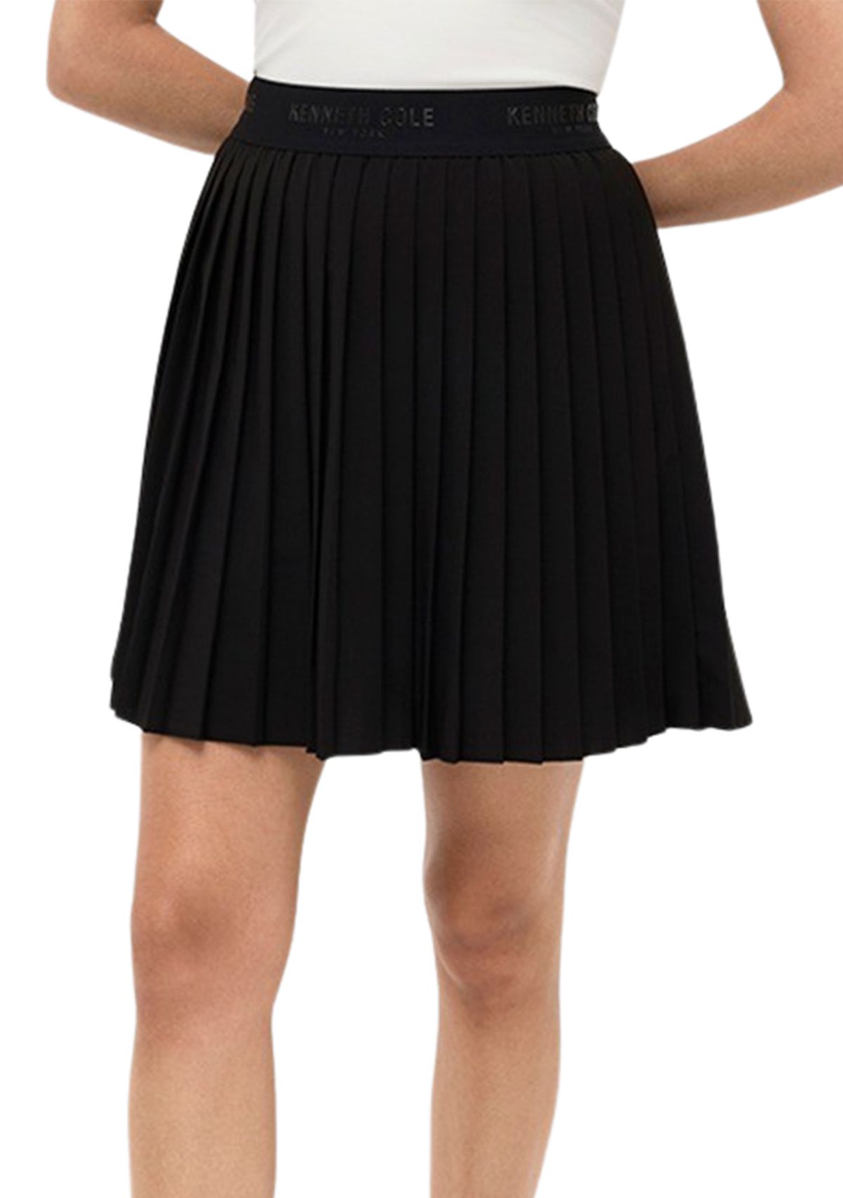 Womens Pleated Short Skirt