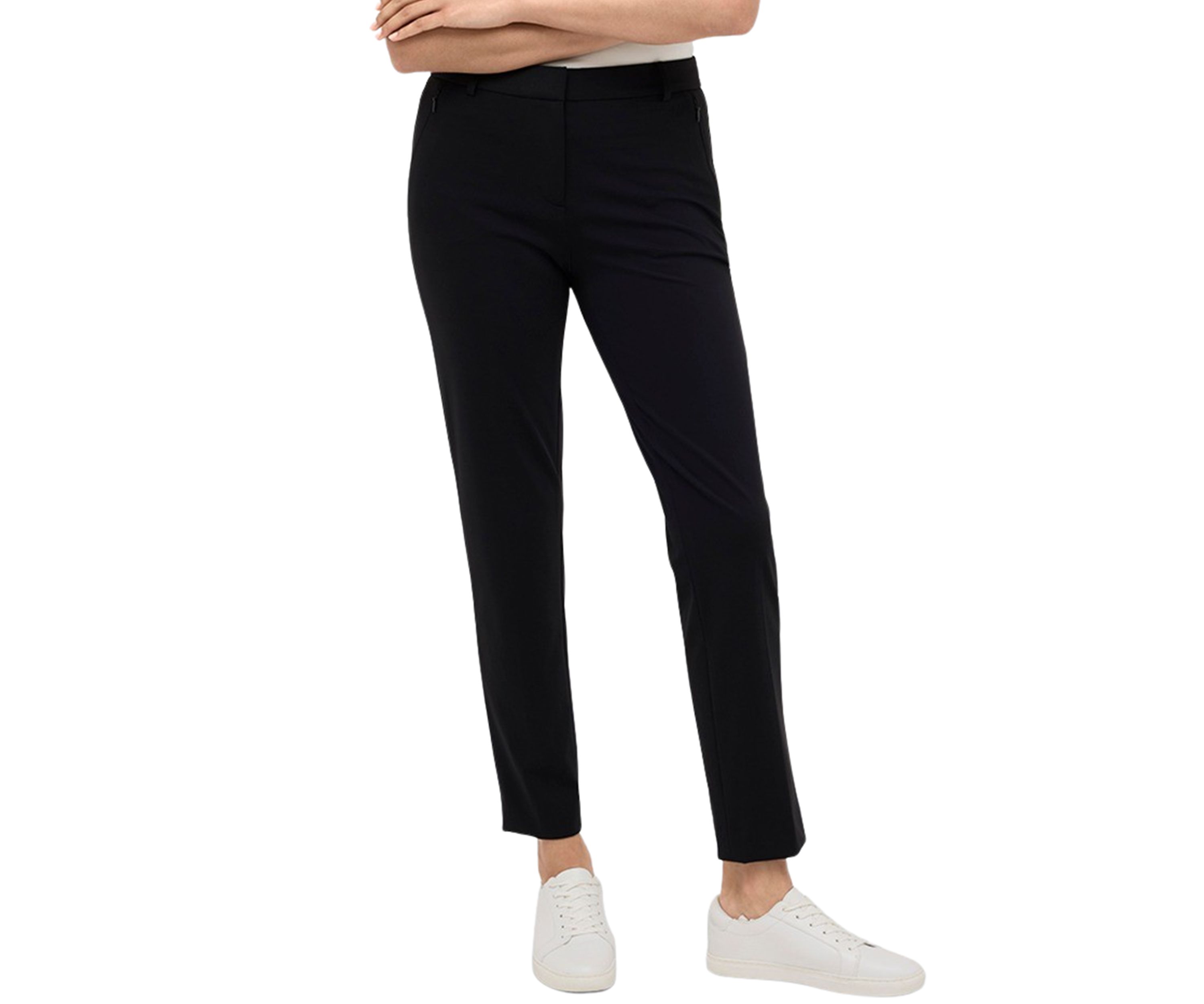 Womens Slim Athletic Straight Pants