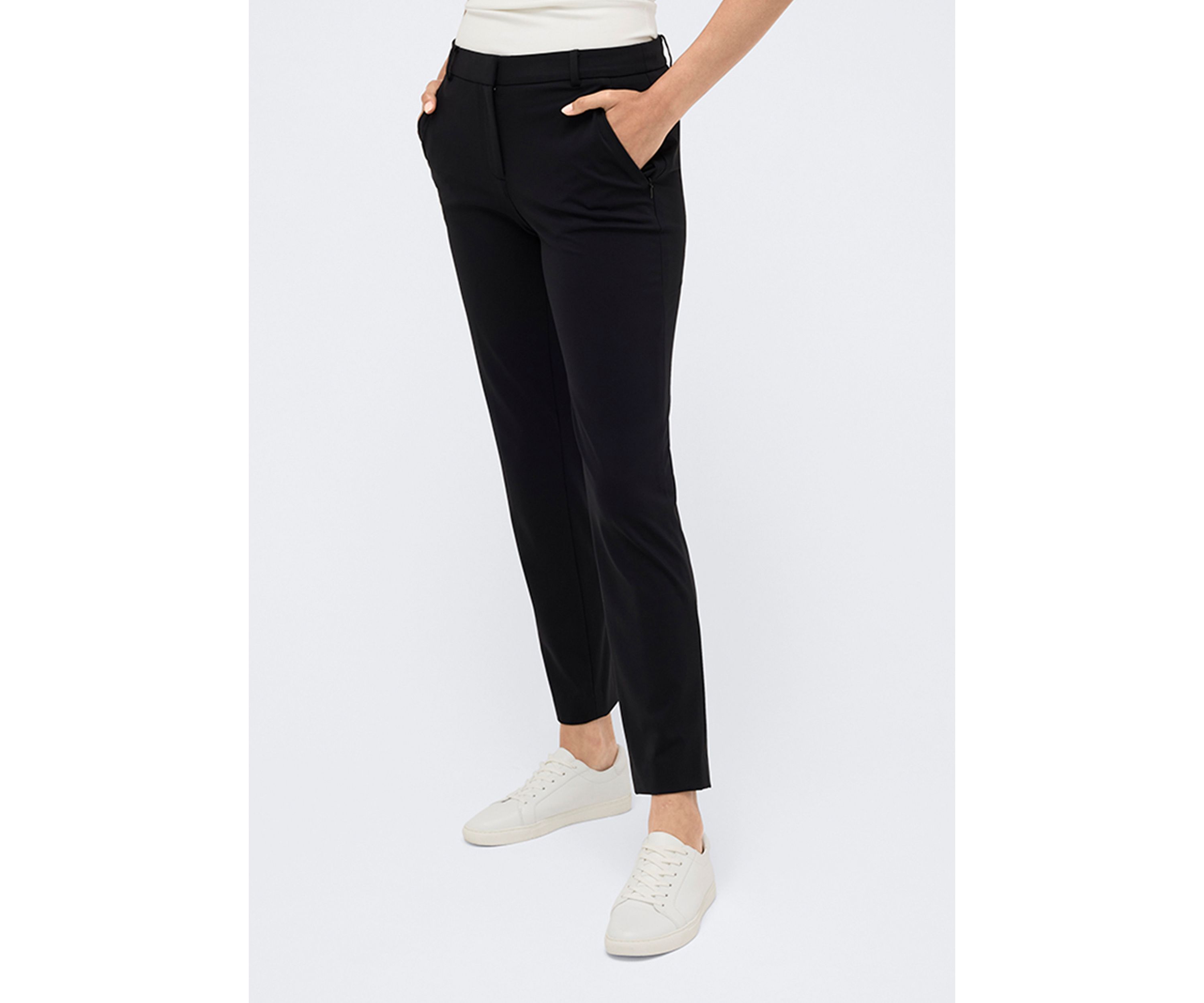 Womens Slim Athletic Straight Pants