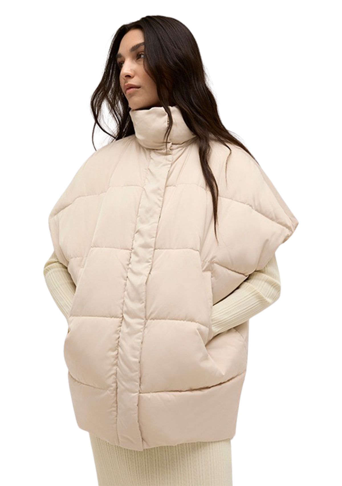 Womens Oversized Puffer Vest