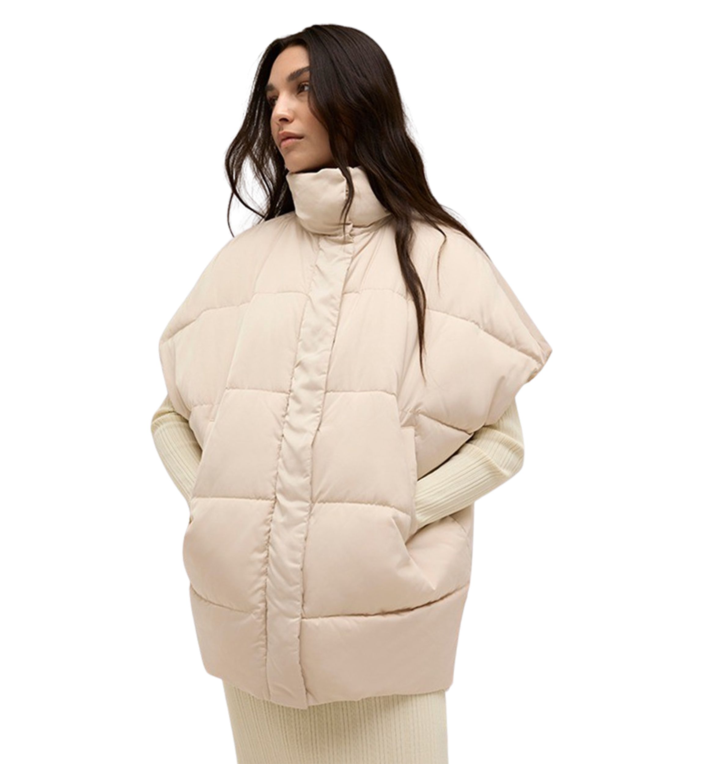 Womens Oversized Puffer Vest