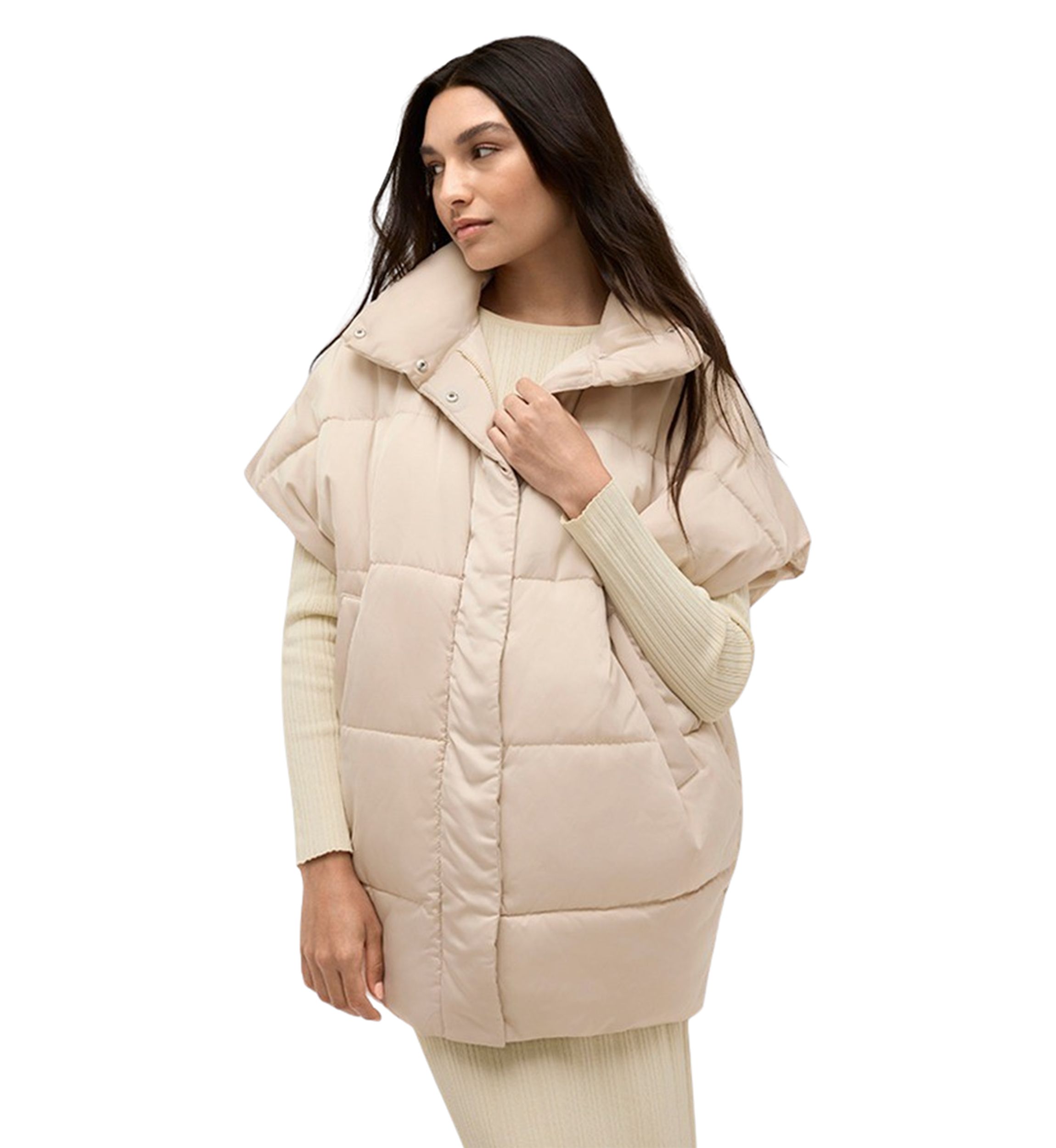 Womens Oversized Puffer Vest