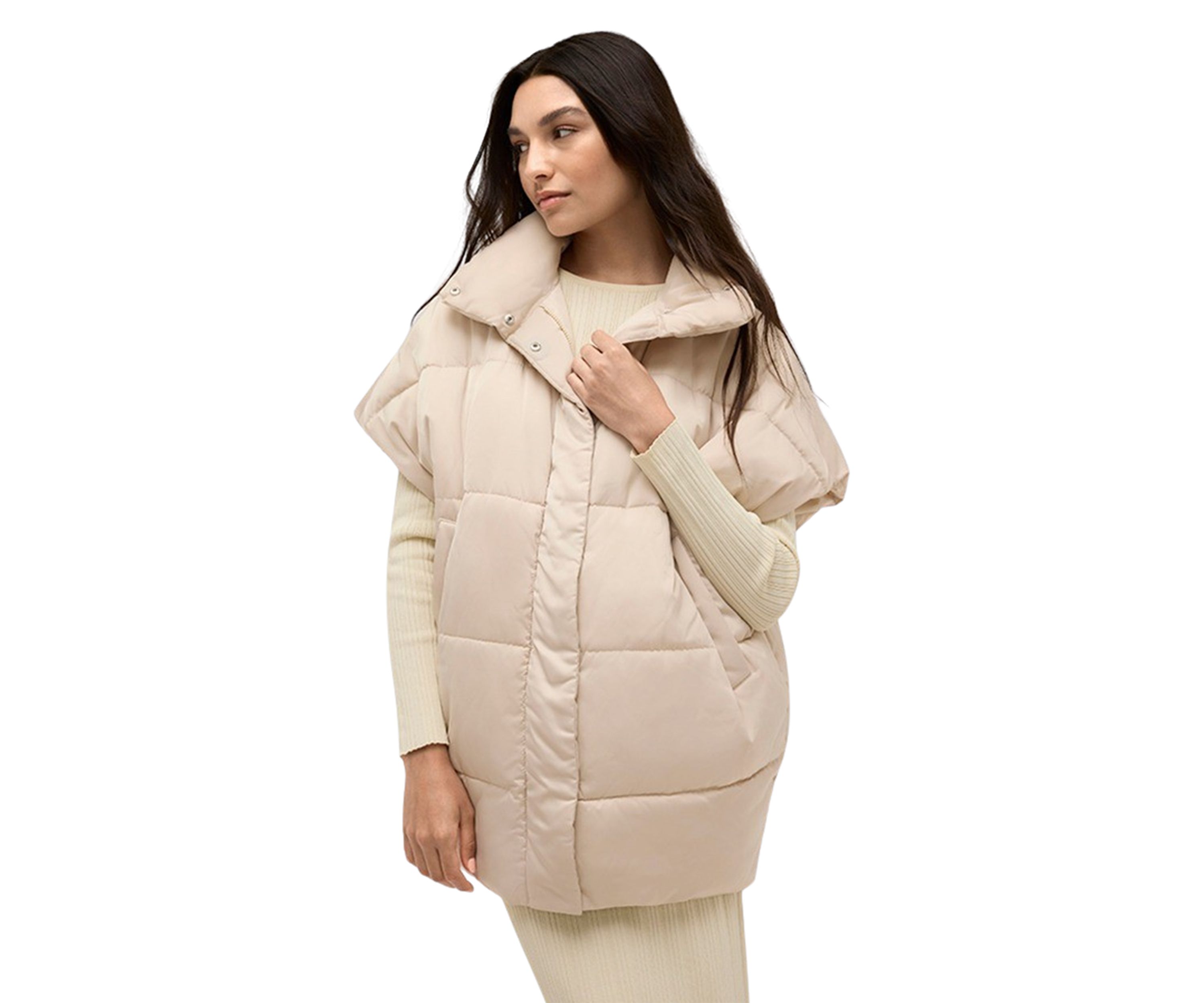 Womens Oversized Puffer Vest