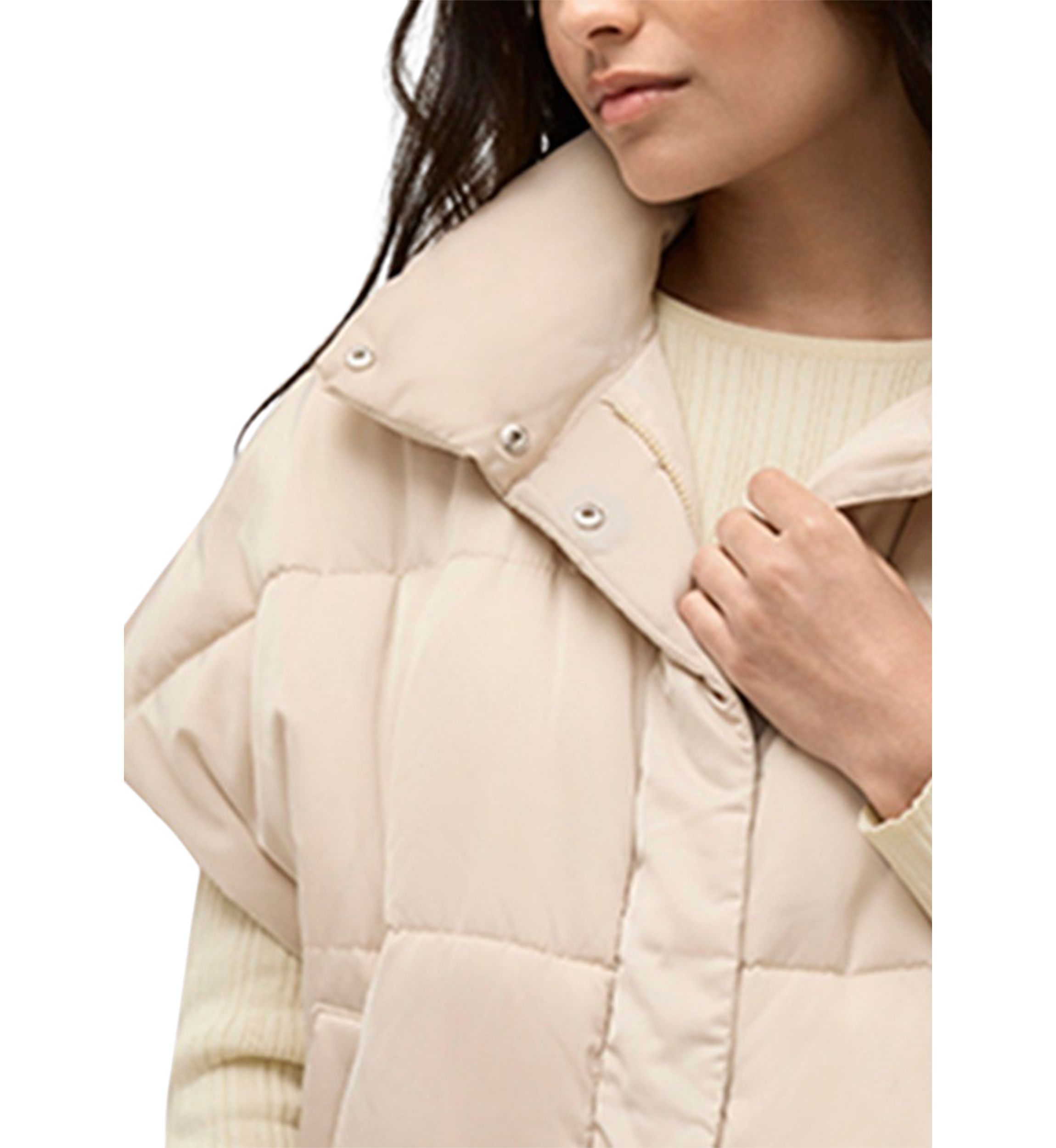Womens Oversized Puffer Vest
