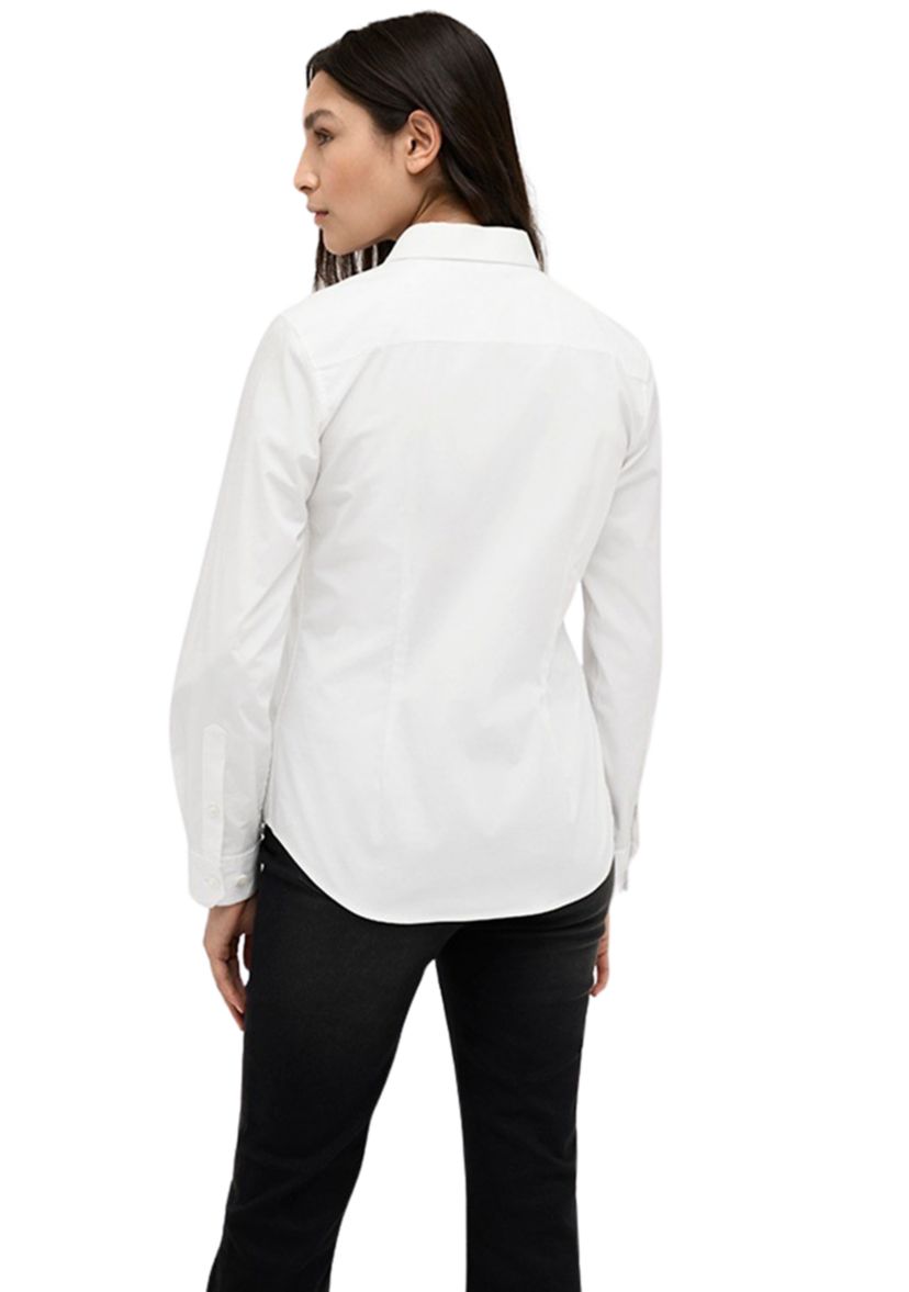 Womens Long Sleeve Button Front Shirt