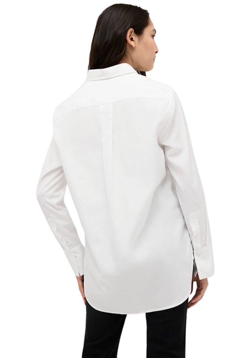 Womens Long Sleeve Pocket Oversized Shirt