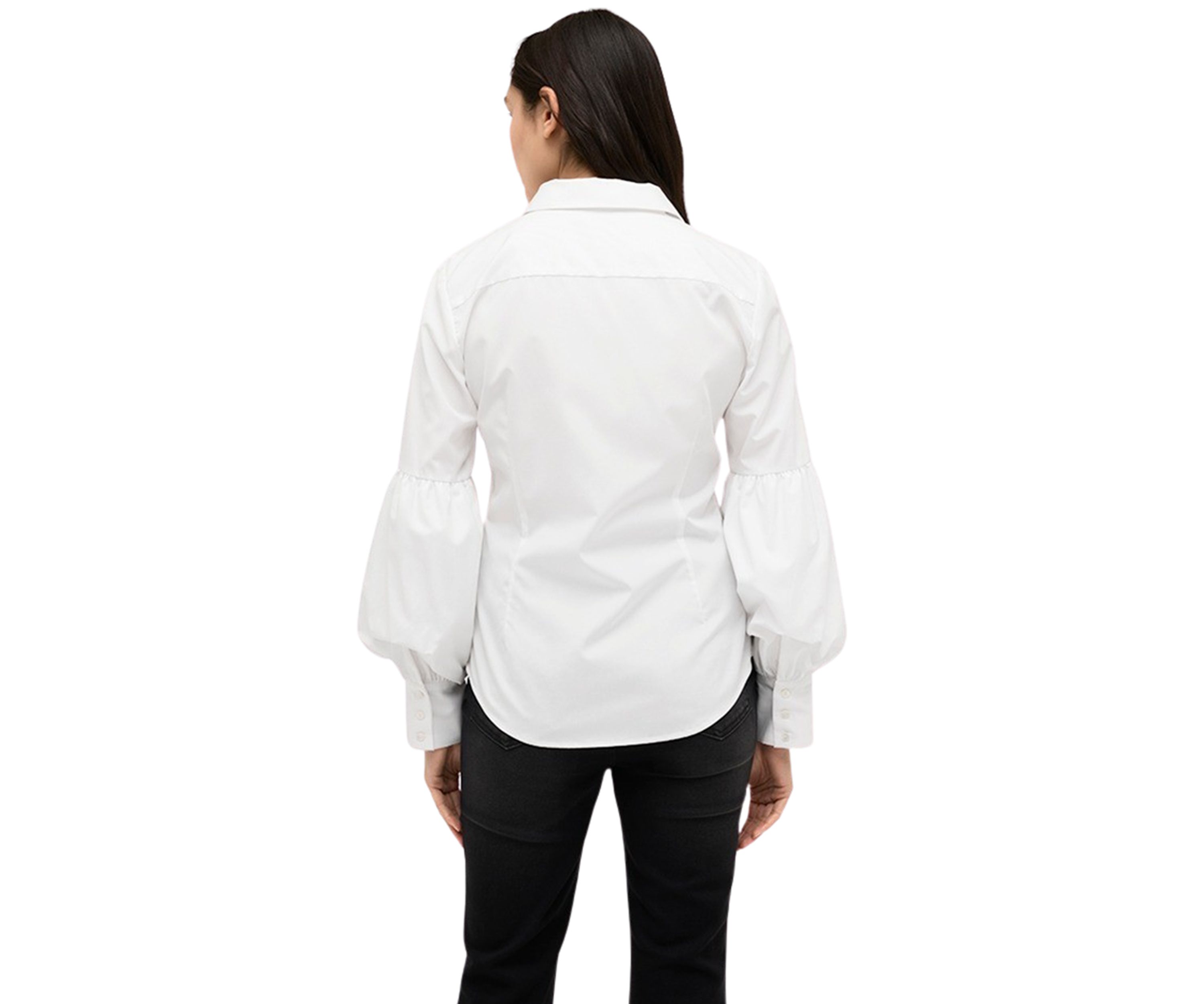 Womens Balloon Sleeve Shirt