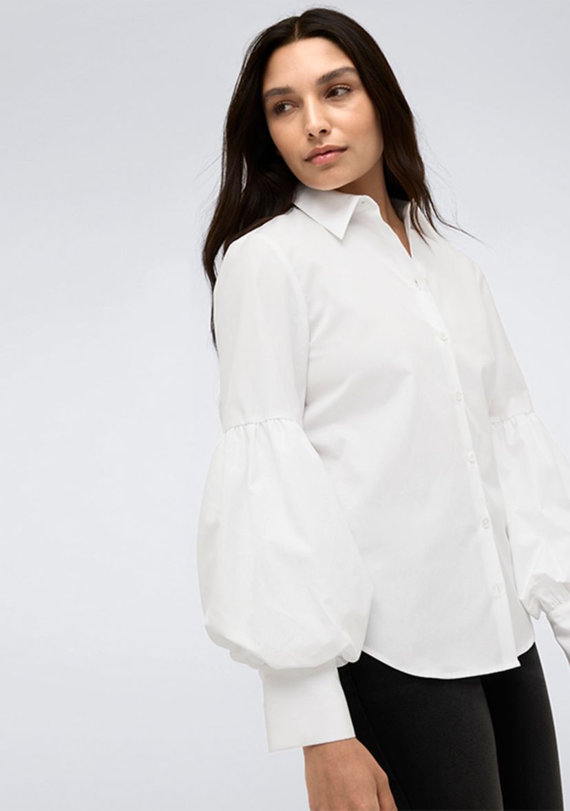 Womens Balloon Sleeve Shirt