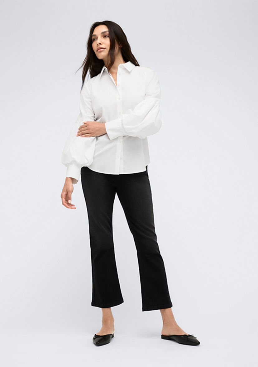 Womens Balloon Sleeve Shirt