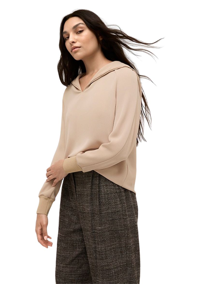 Womens Hooded Blouse