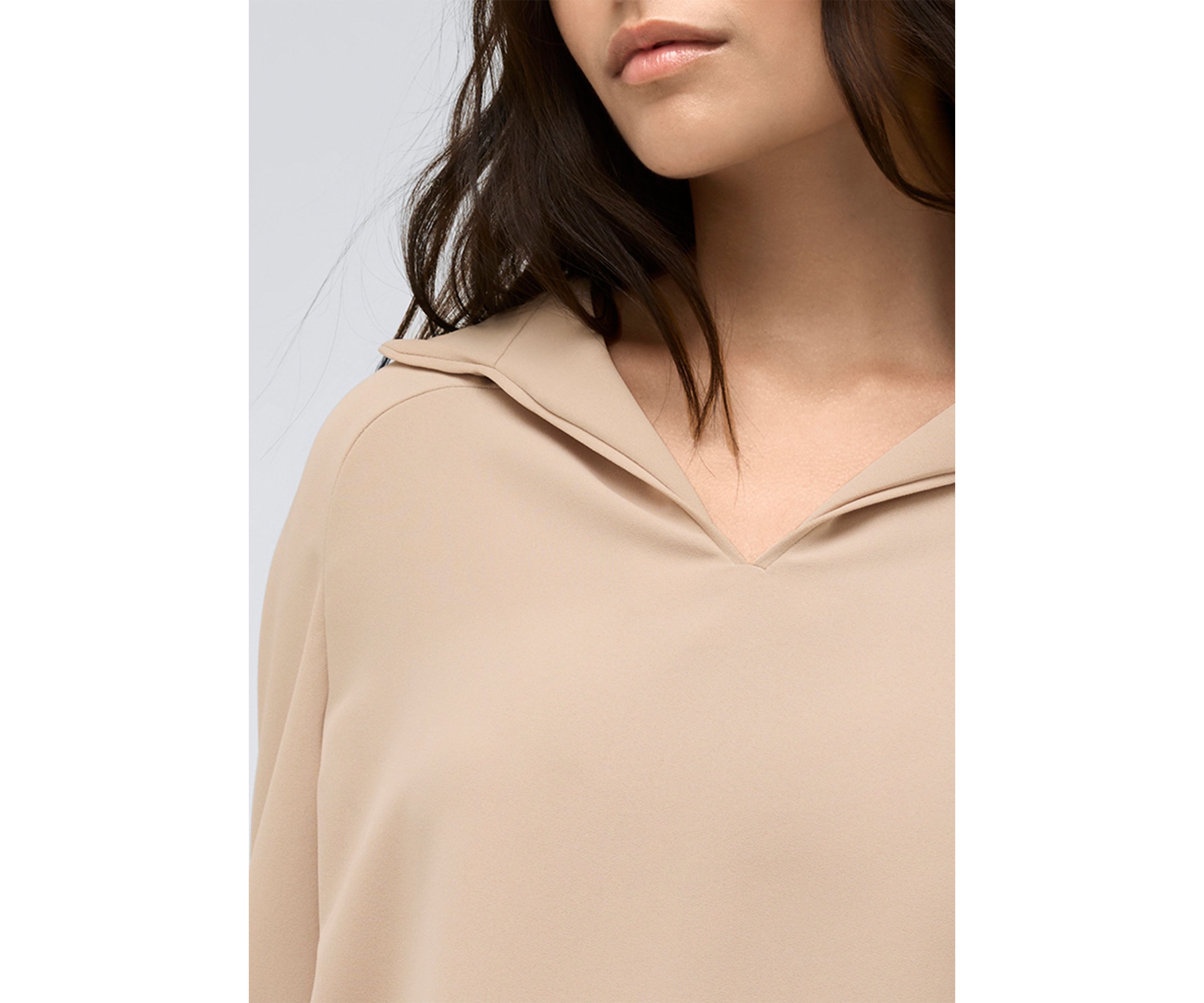 Womens Hooded Blouse