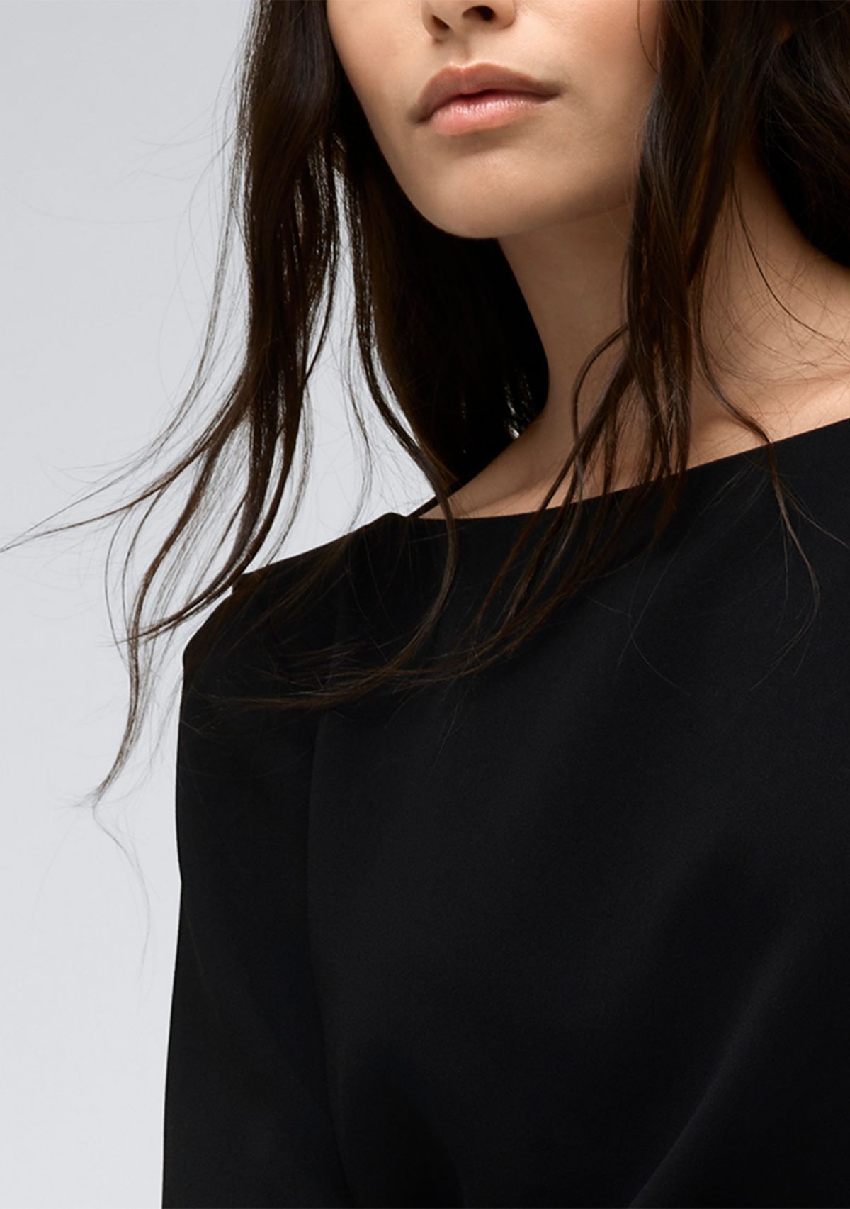 Womens Draped Back Shift Dress