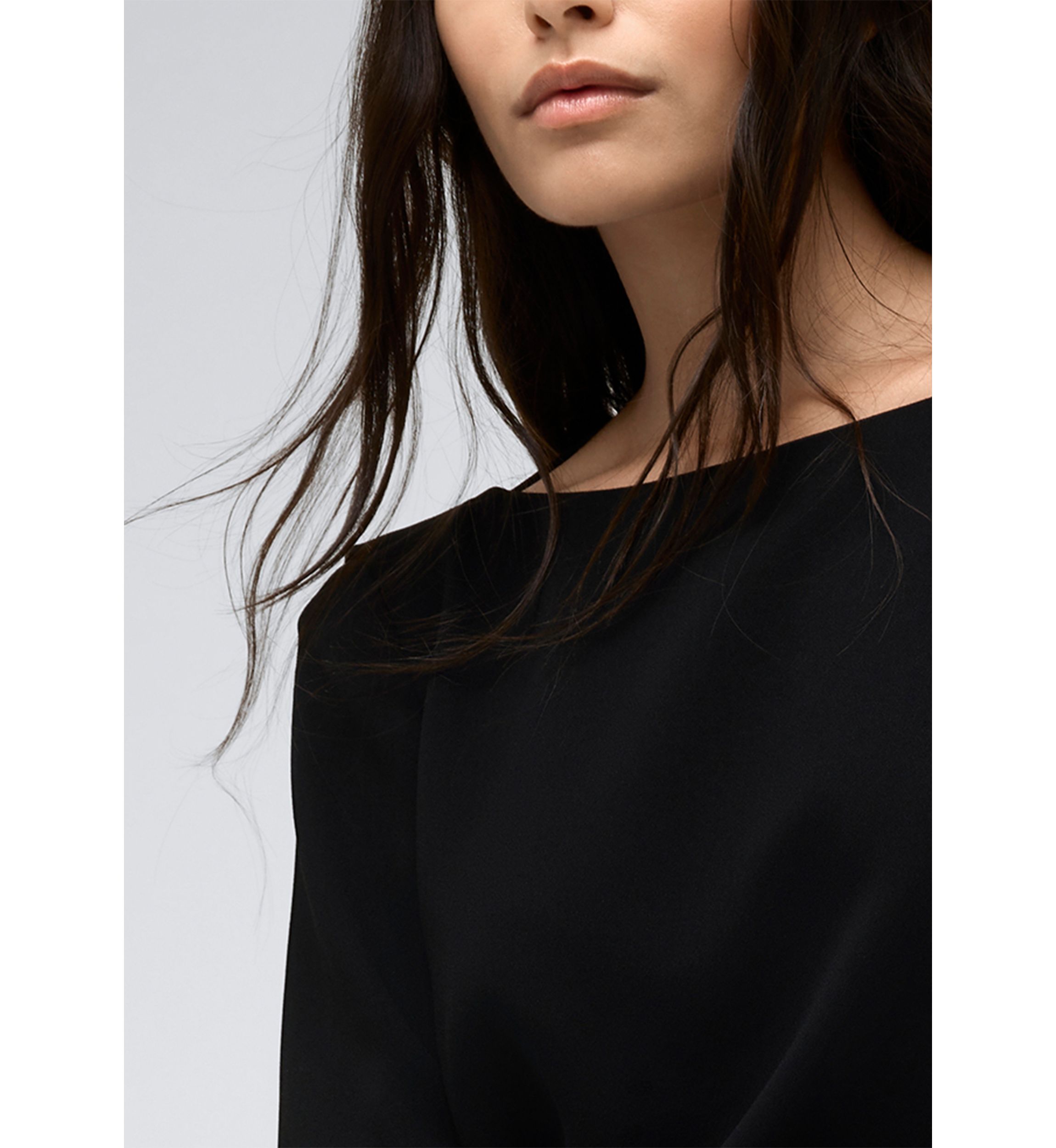 Womens Draped Back Shift Dress