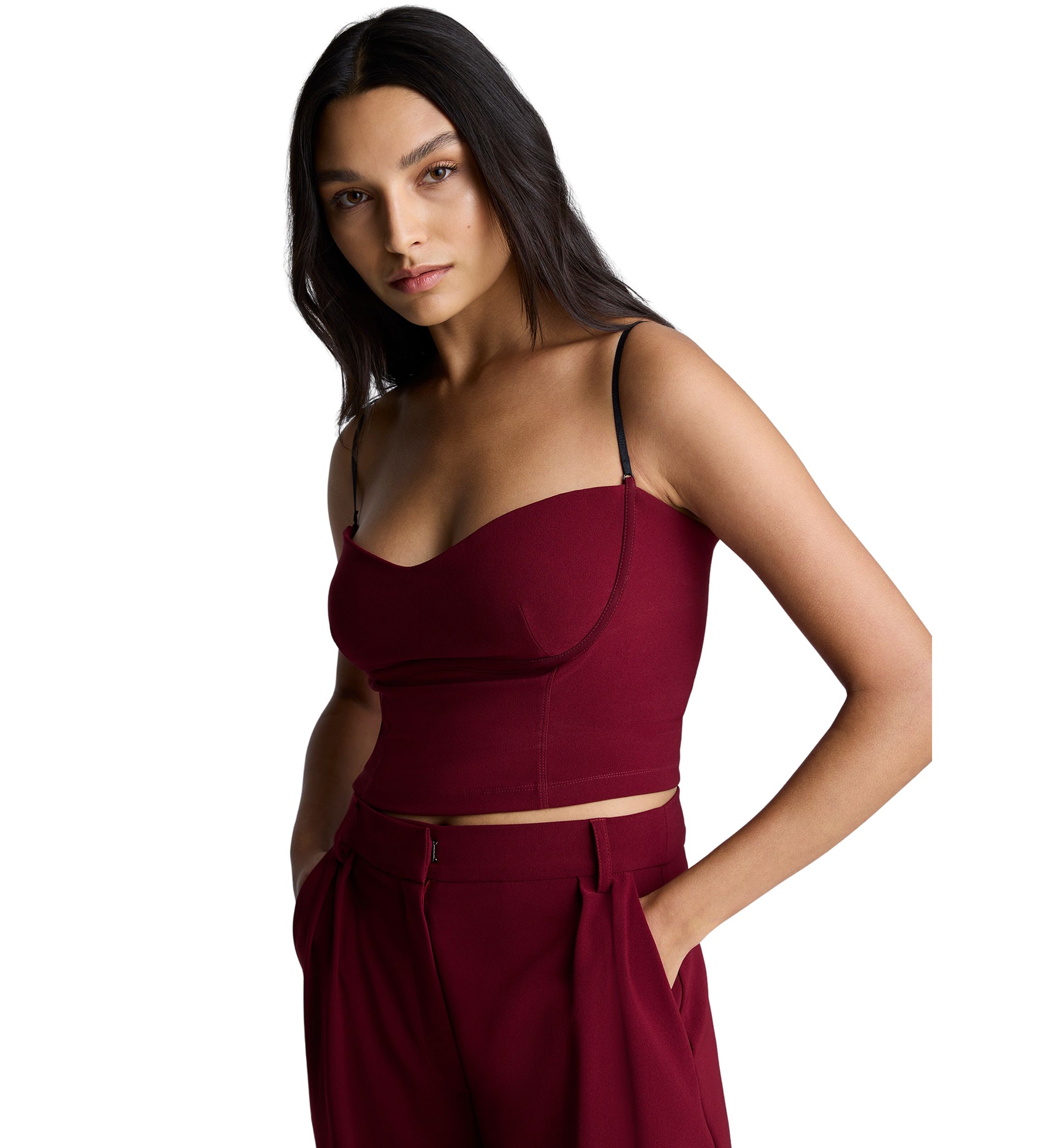Womens Camisole Bustier Top 