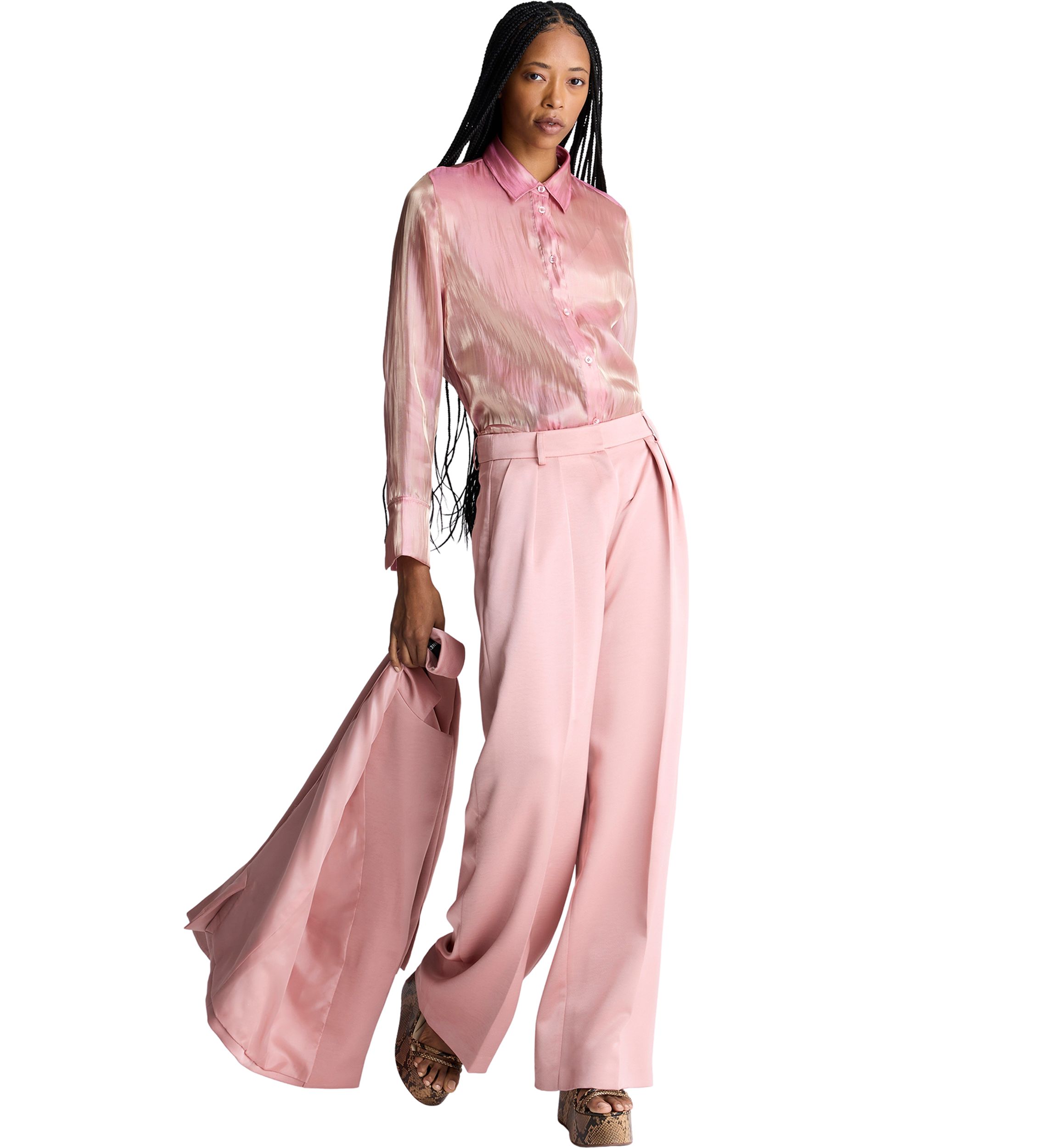 Womens Wide Leg Pants