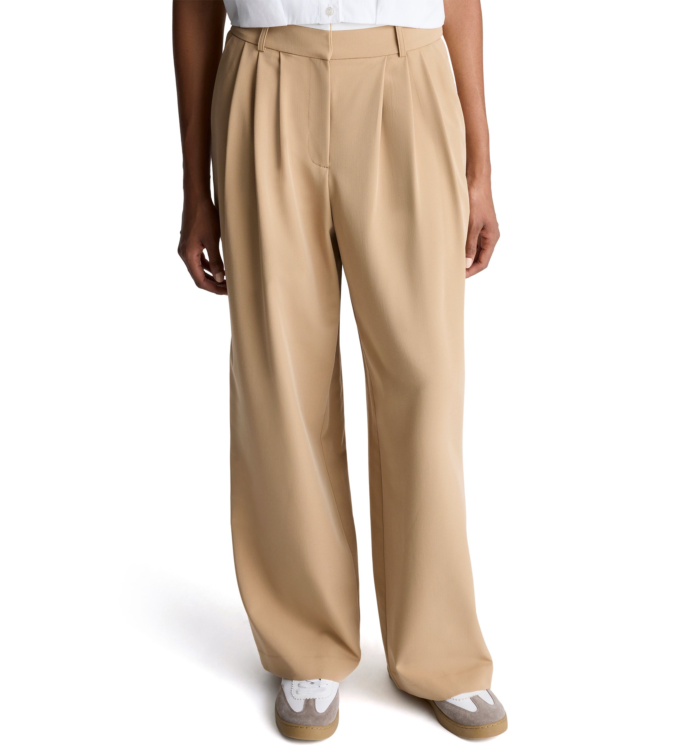 Womens Wide Leg Trousers