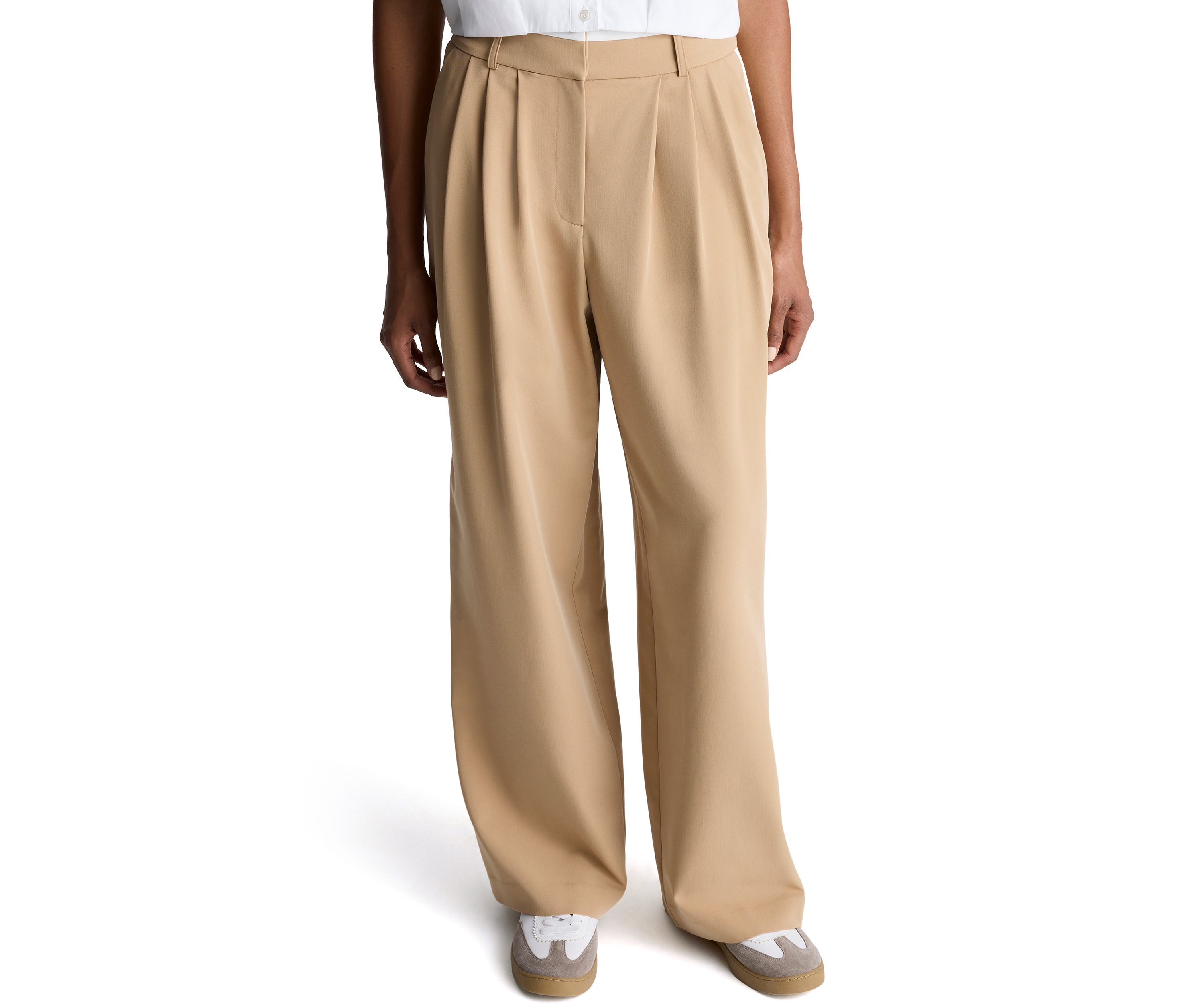 Womens Wide Leg Trousers