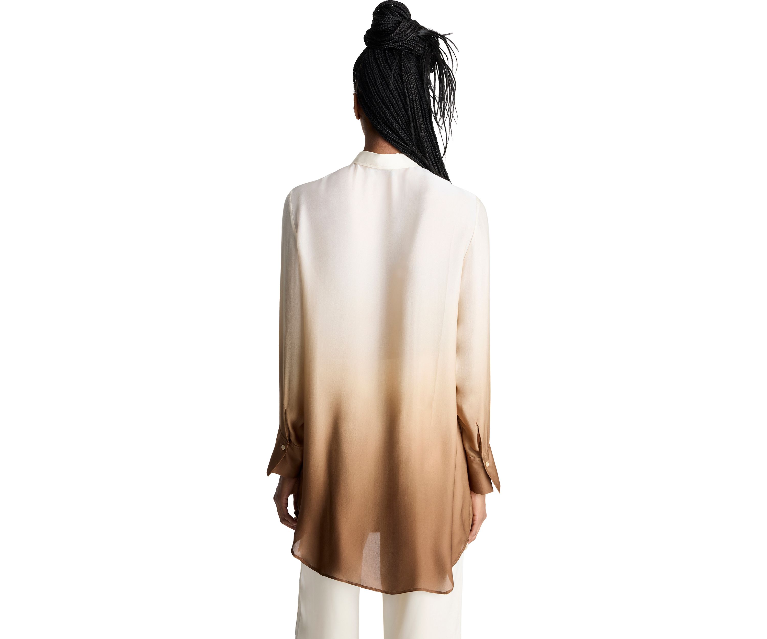 Womens Dip Dyed Blouse