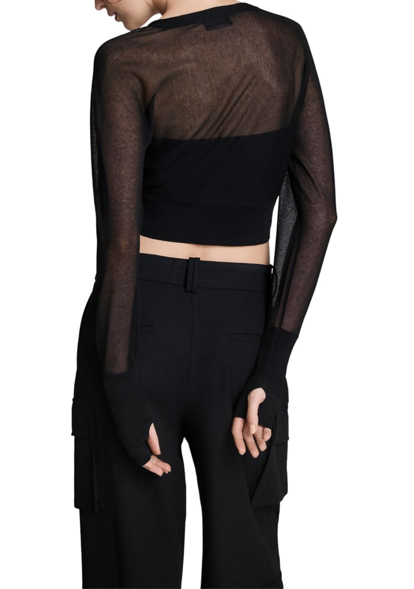 Womens Long Sleeve Button Front Cardigan
