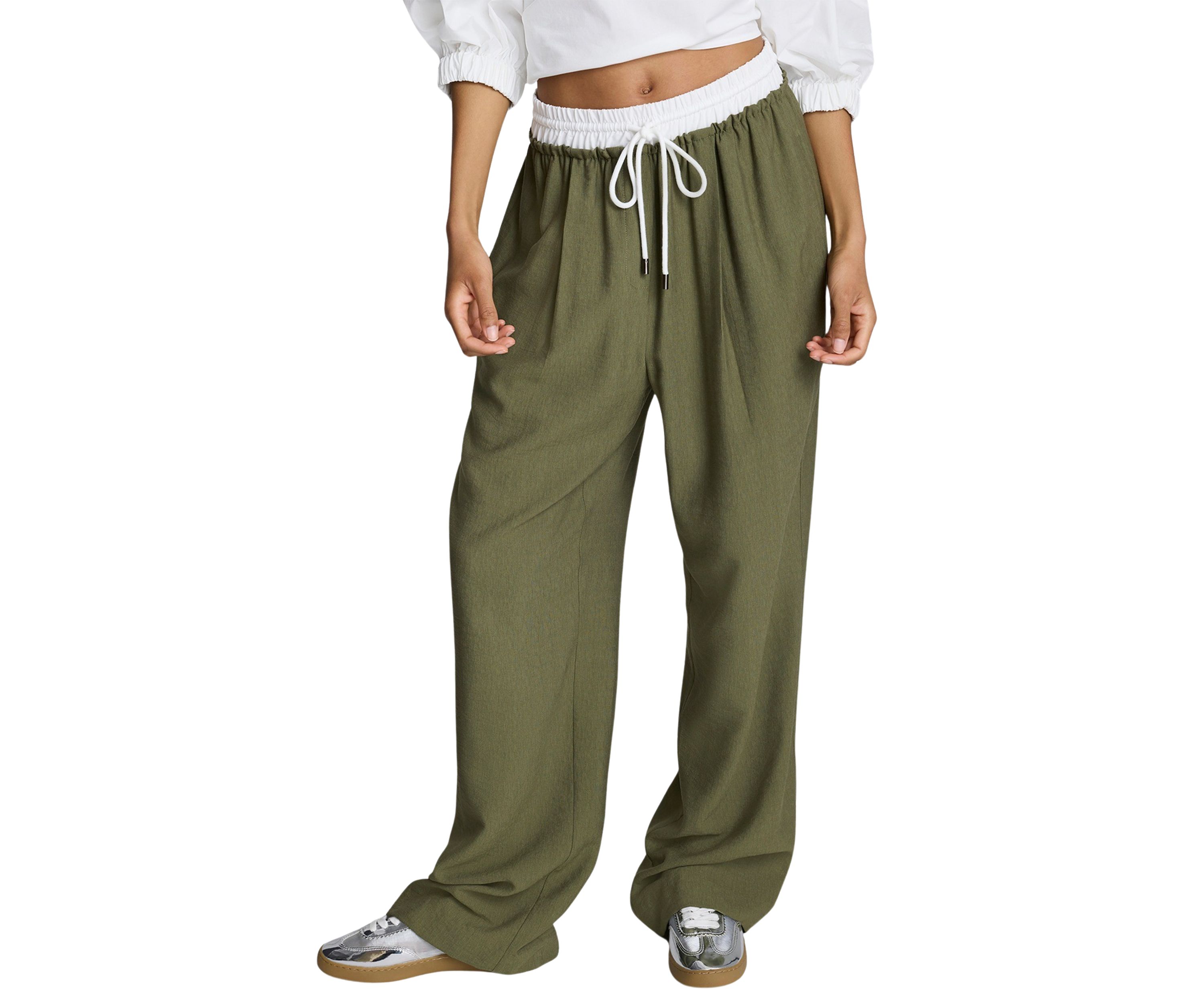 Womens Wide Leg Pants