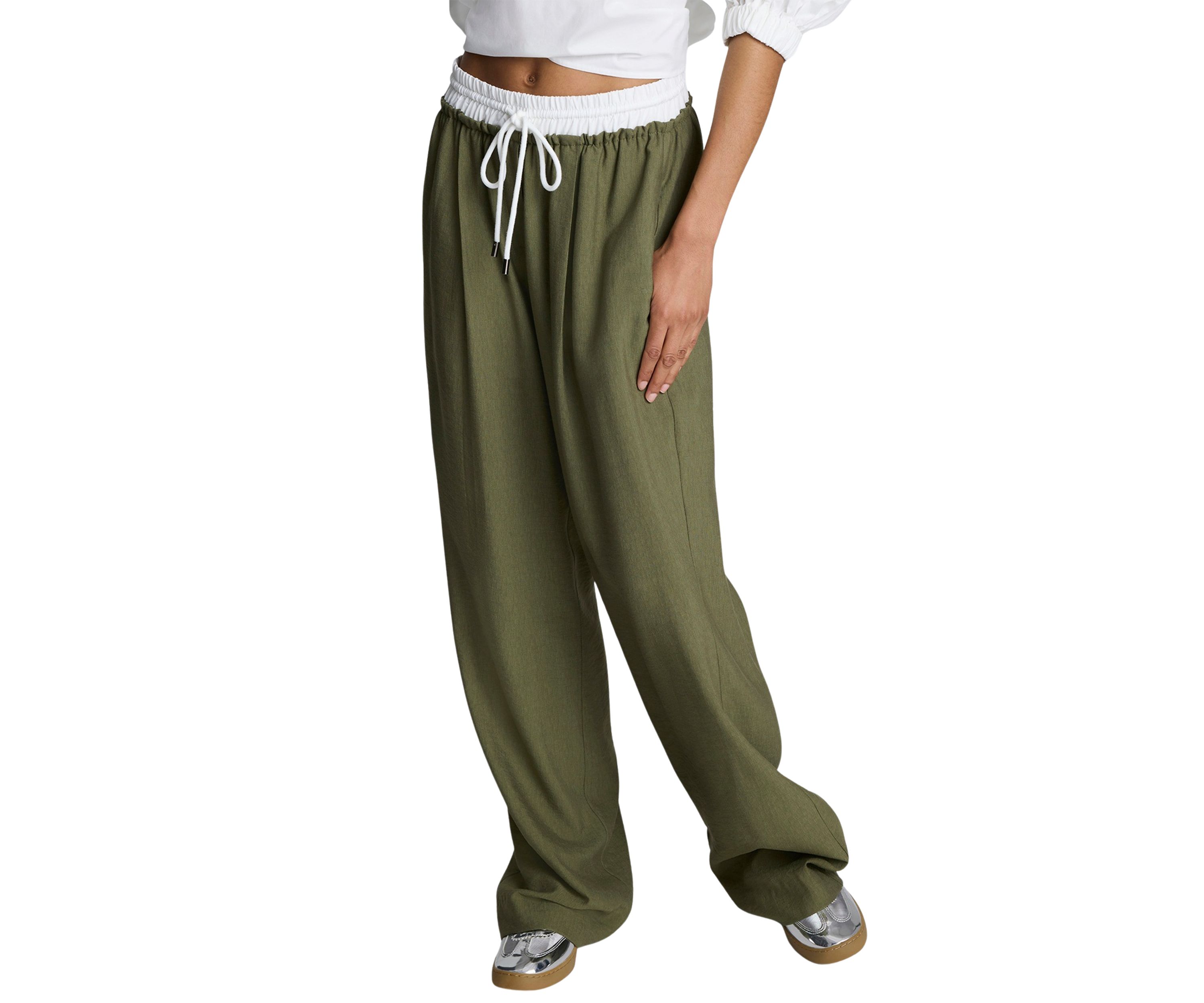 Womens Wide Leg Pants
