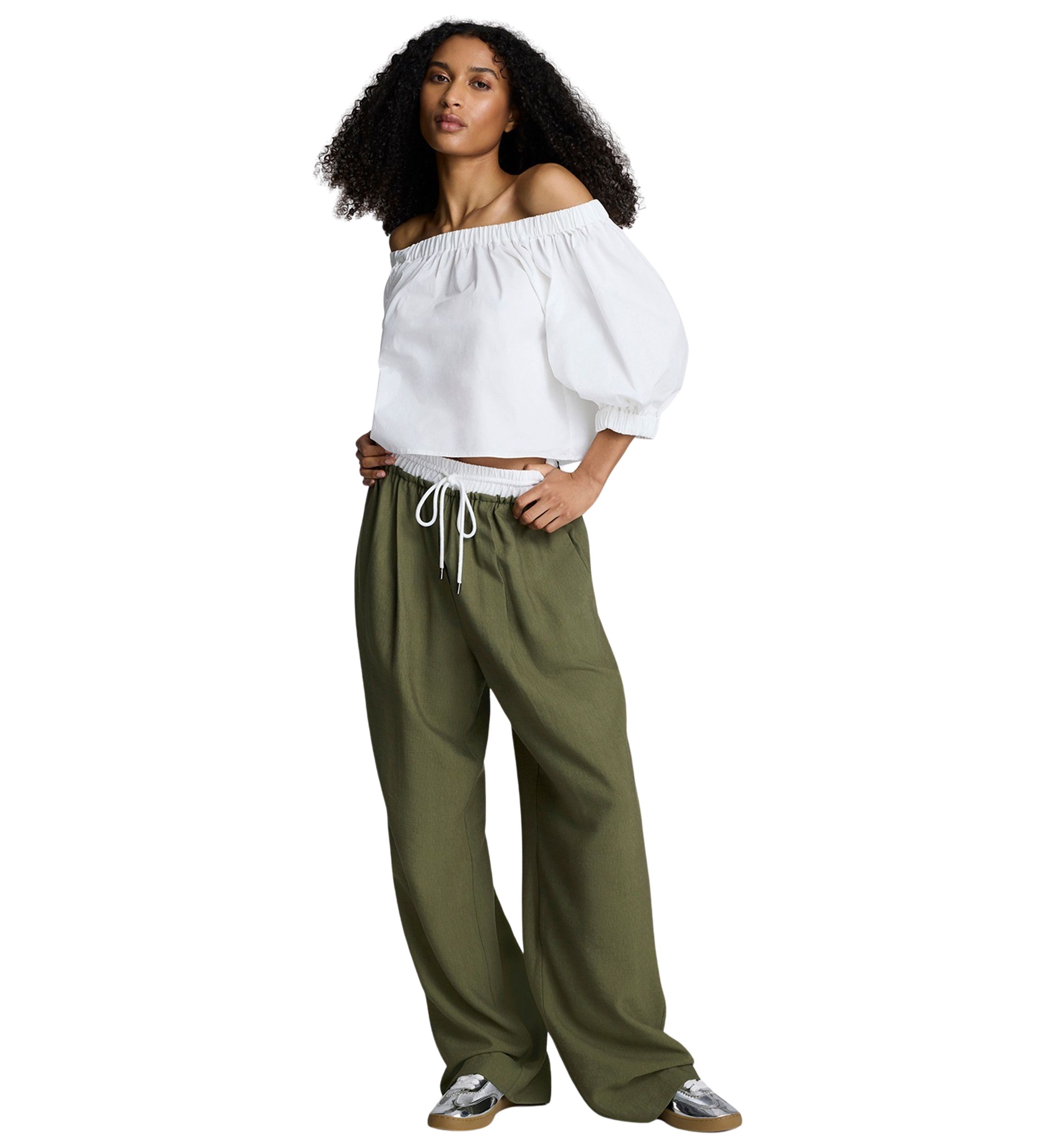 Womens Wide Leg Pants