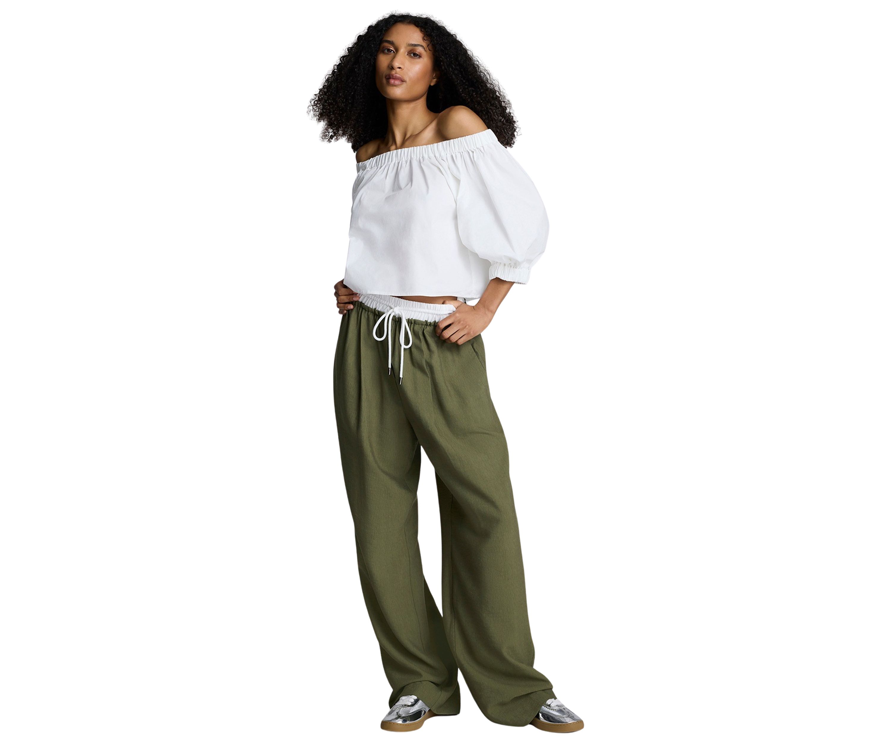 Womens Wide Leg Pants
