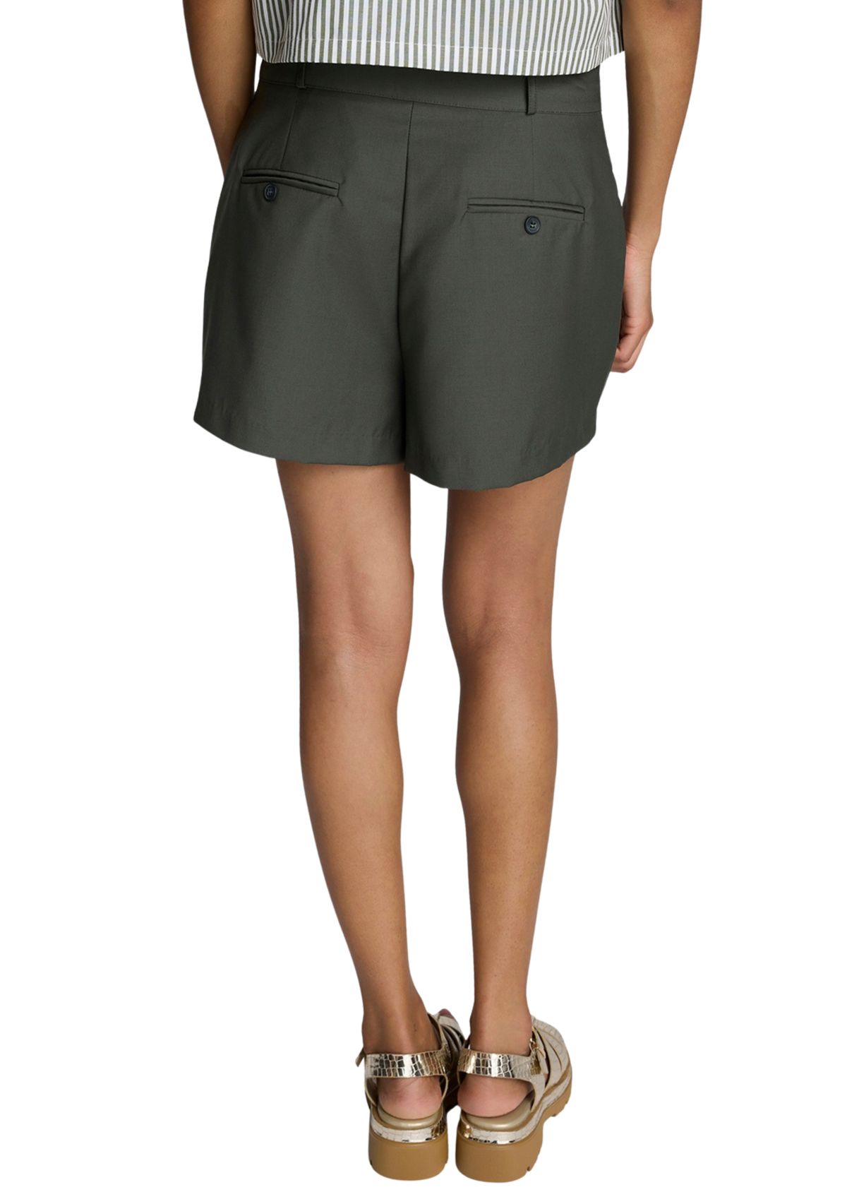Womens Slant Pocket Shorts