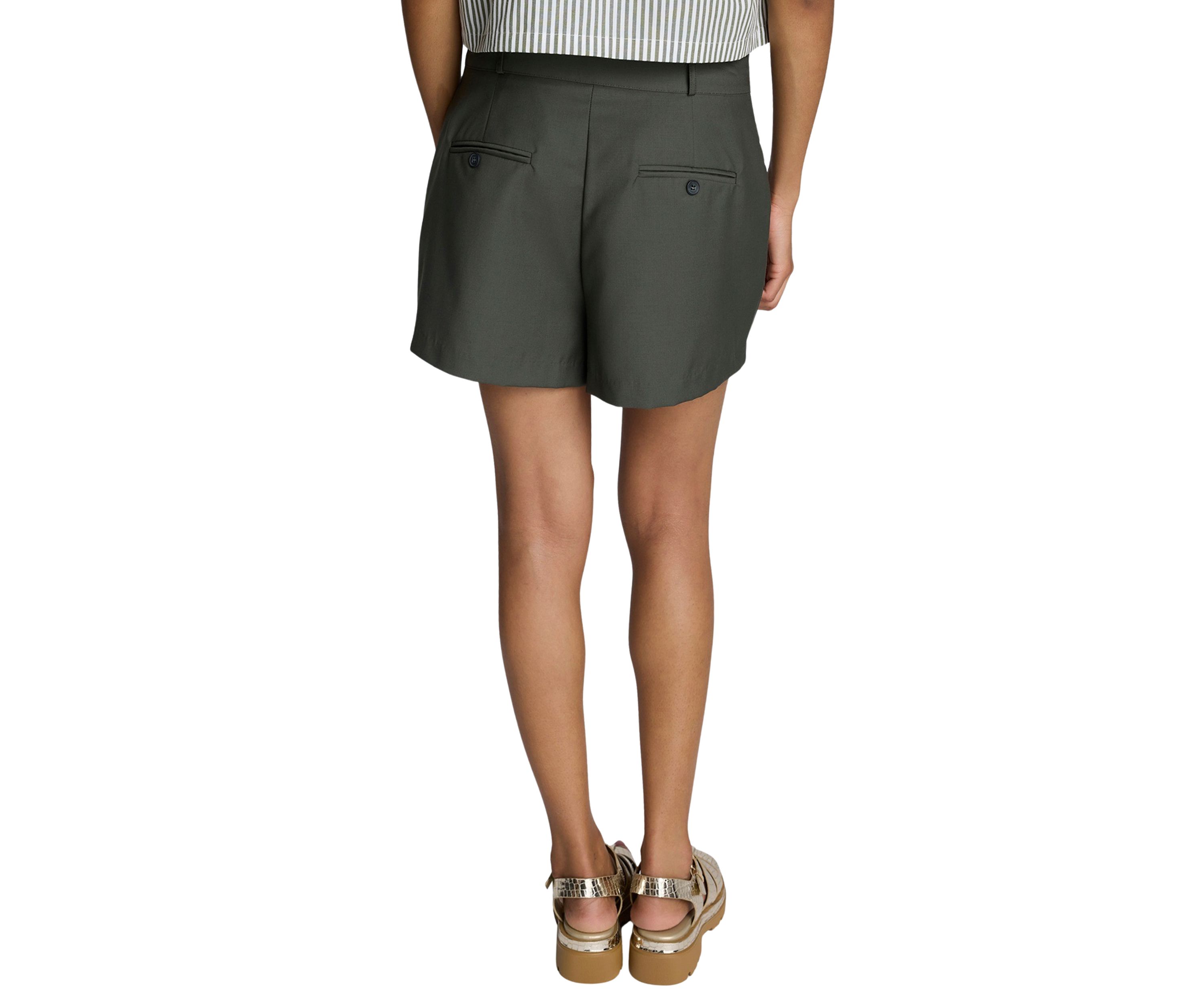 Womens Slant Pocket Shorts