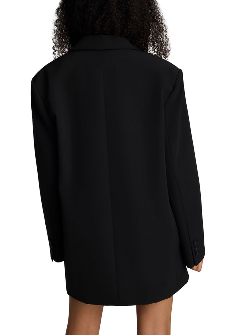 Womens Double Breasted Button Front Jacket