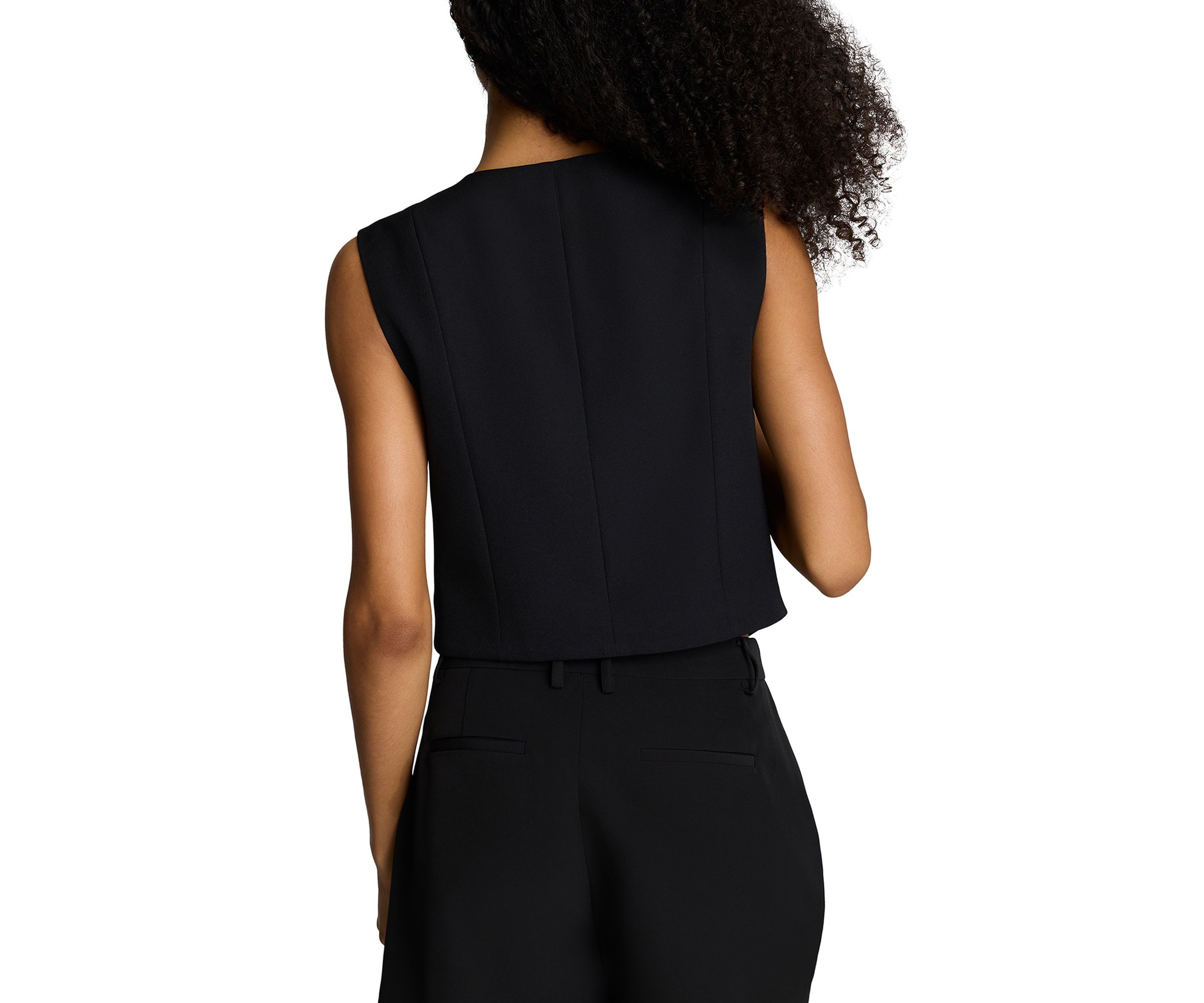 Womens 3-Button Vest