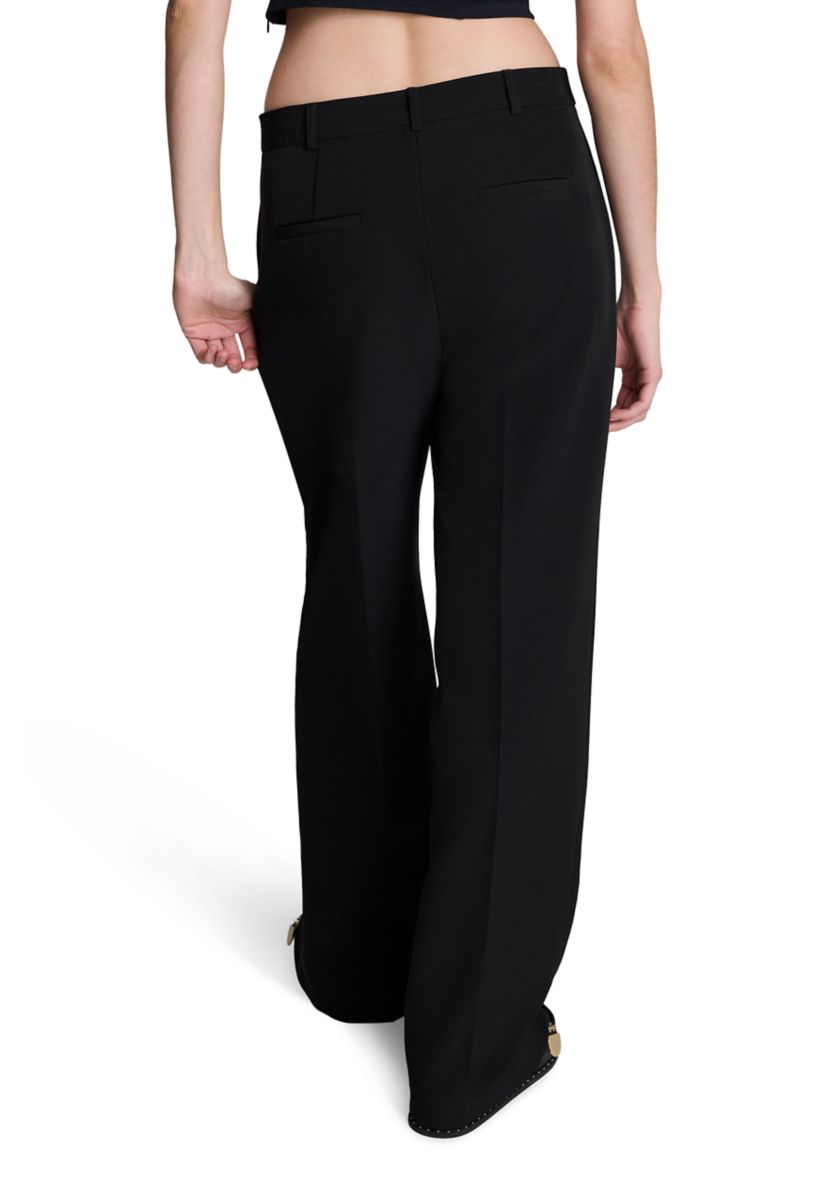 Womens High Rise Wide Leg Pants