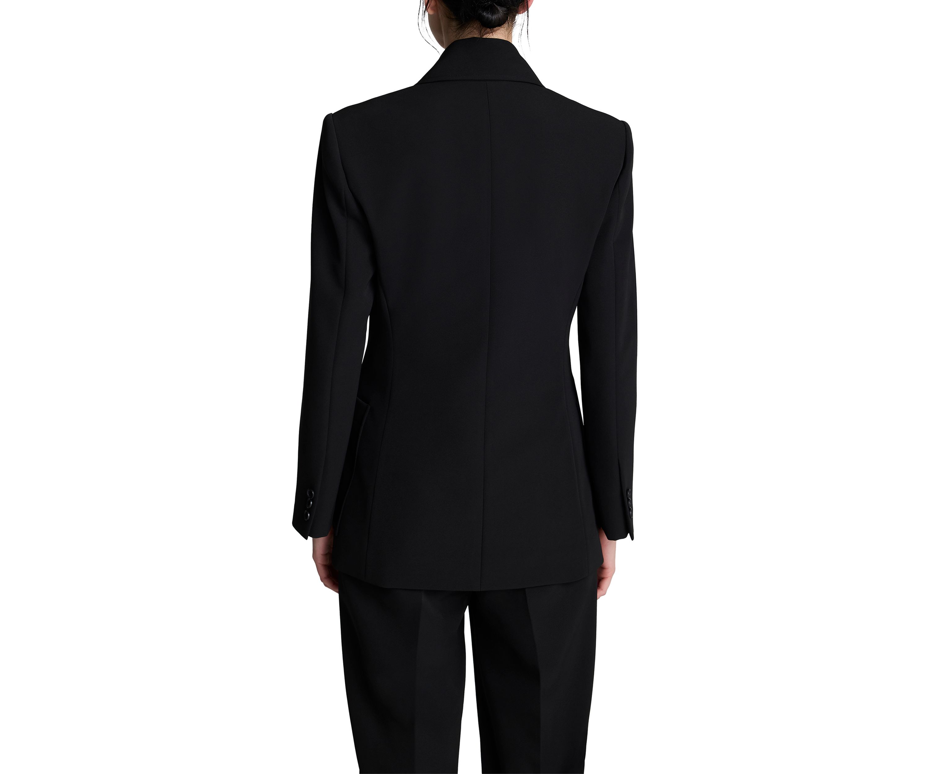 Womens Double Breasted Contour Jacket