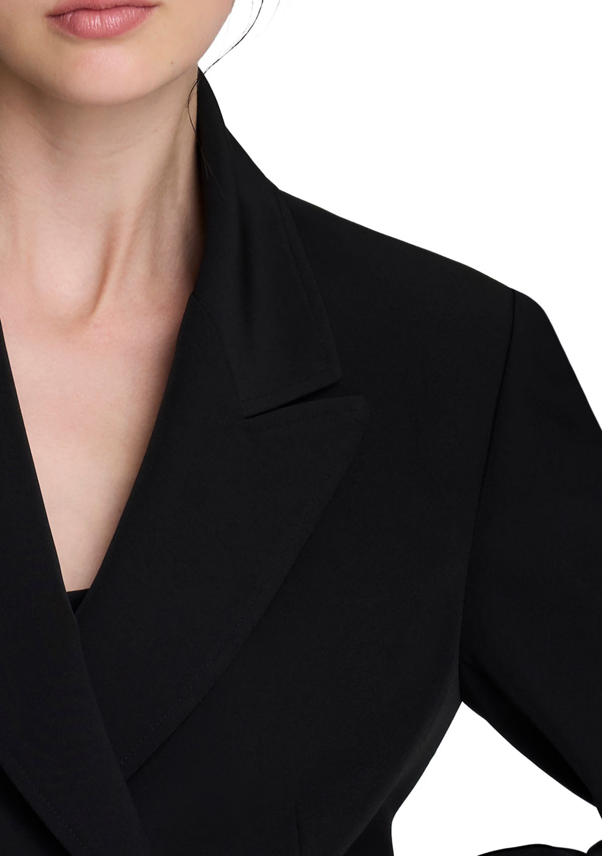 Womens Double Breasted Contour Jacket