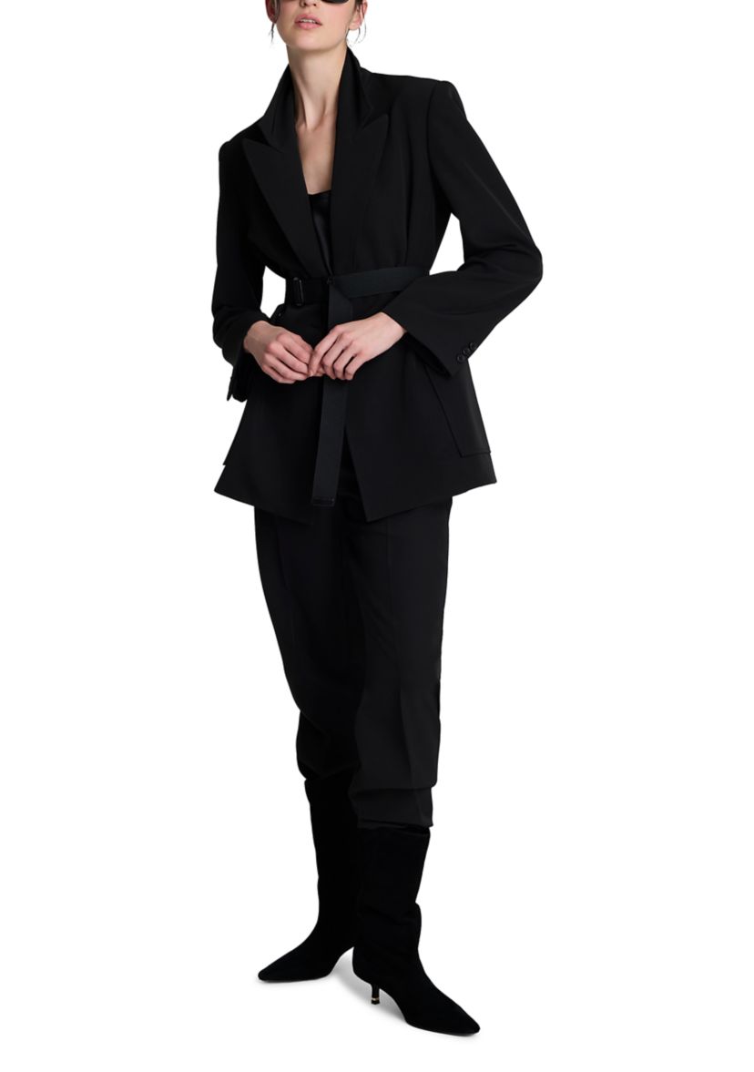 Womens Double Breasted Contour Jacket