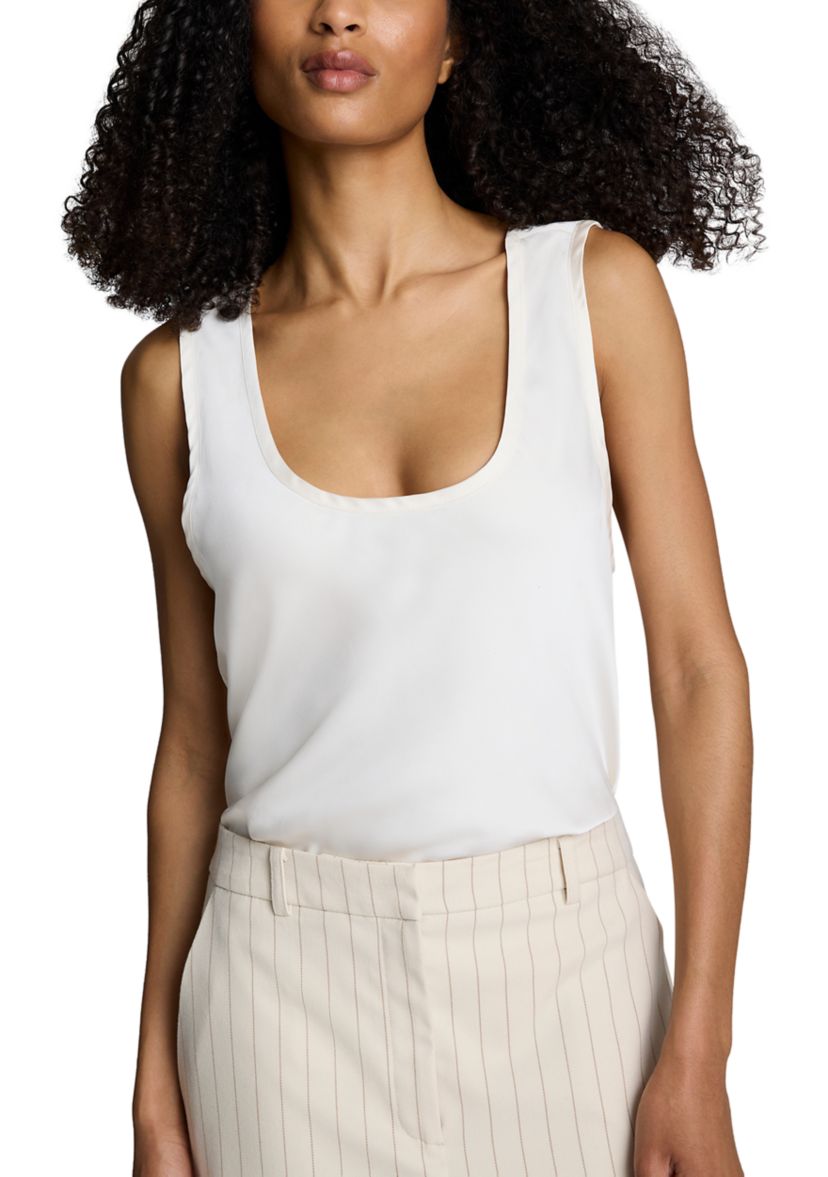 Womens Scoop Neck Bias Tank