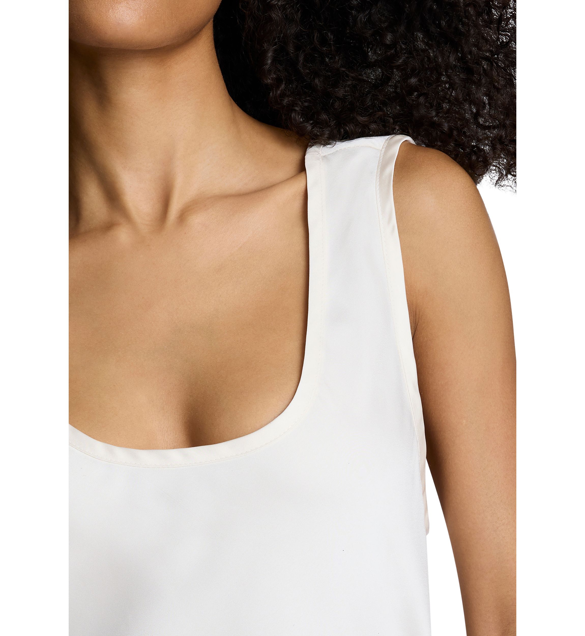 Womens Scoop Neck Bias Tank