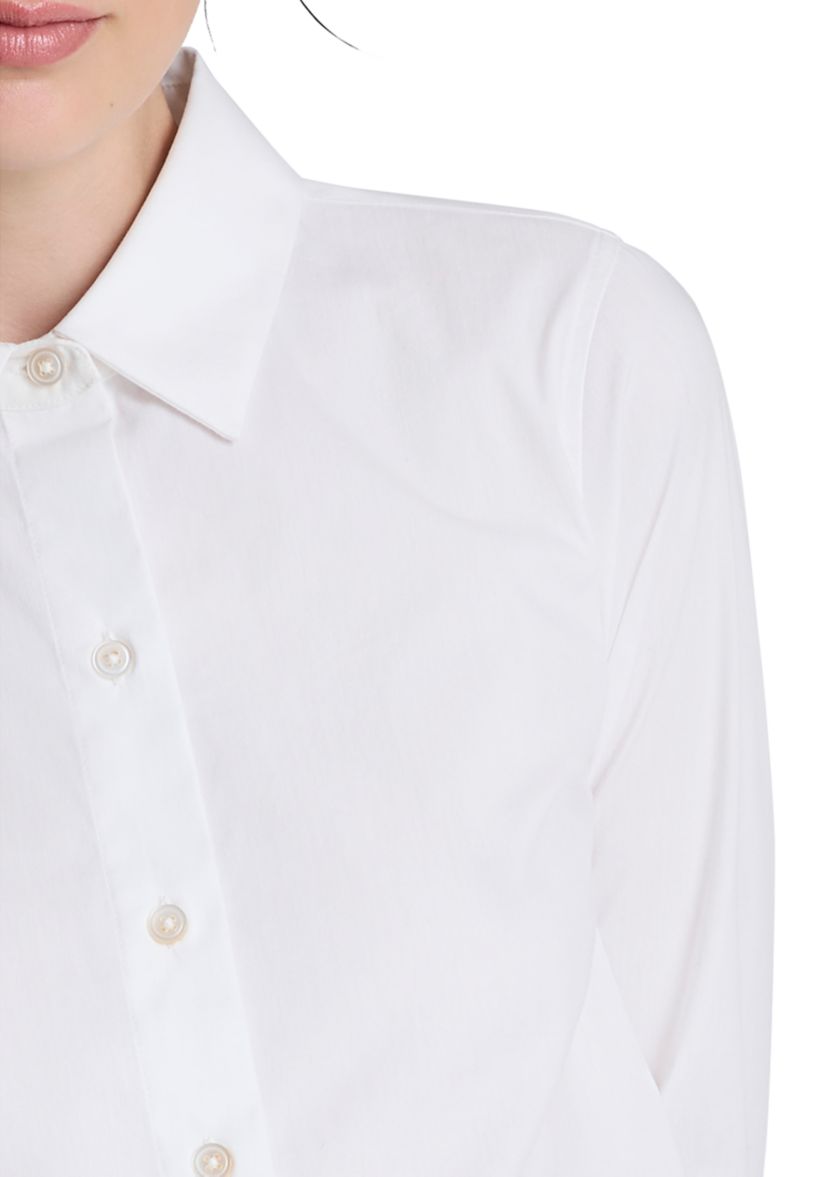 Womens Fitted Button Front Top