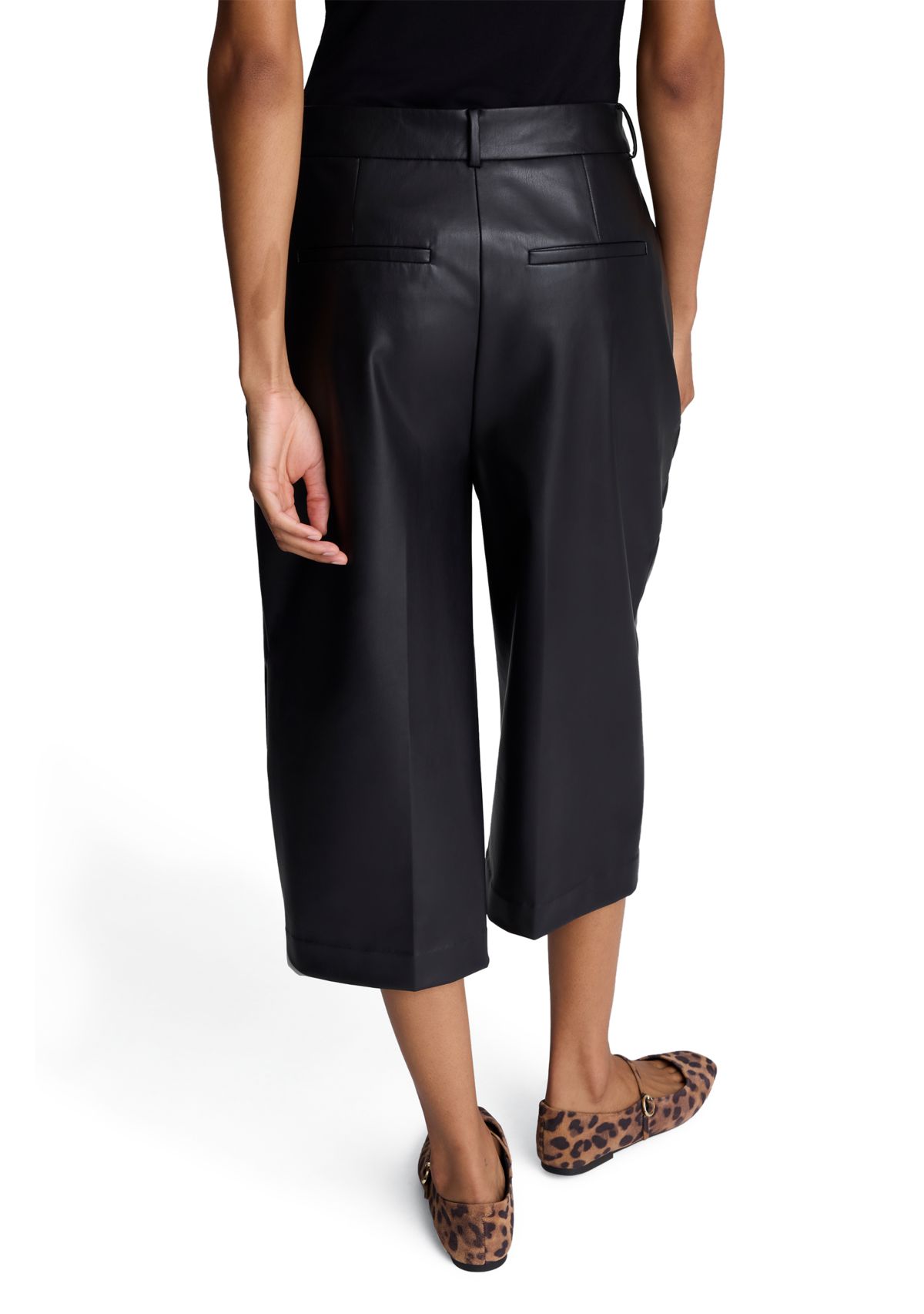 Pleated Wide Leg Pants 