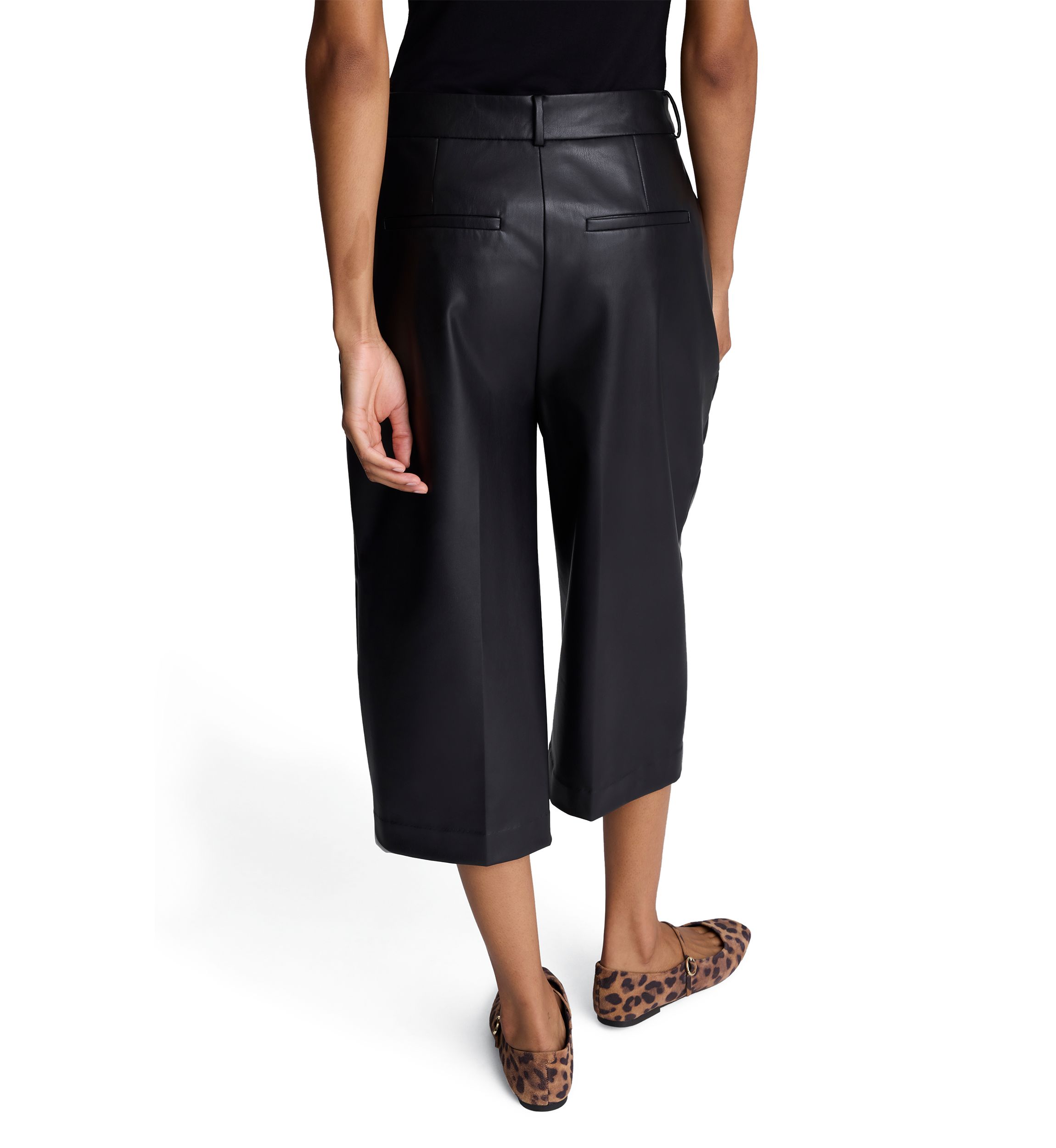 Pleated Wide Leg Pants 