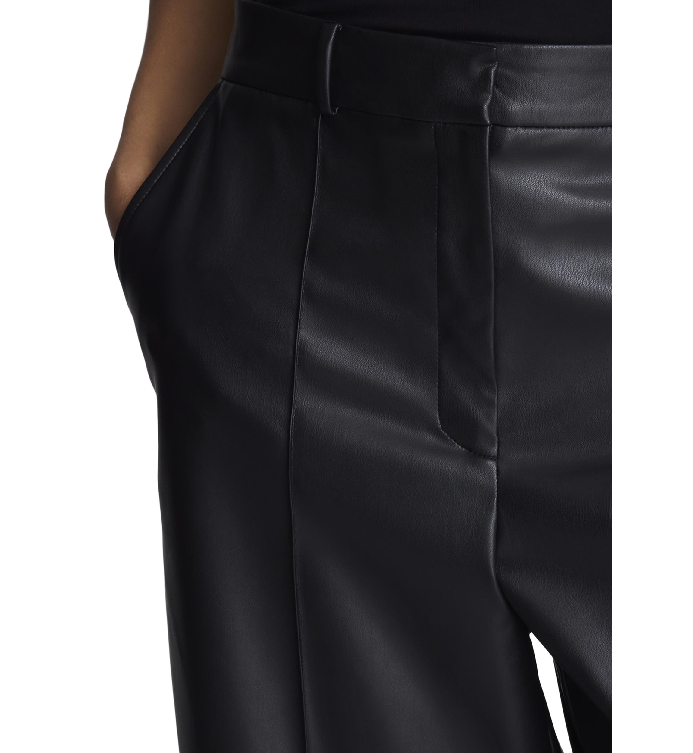 Pleated Wide Leg Pants 