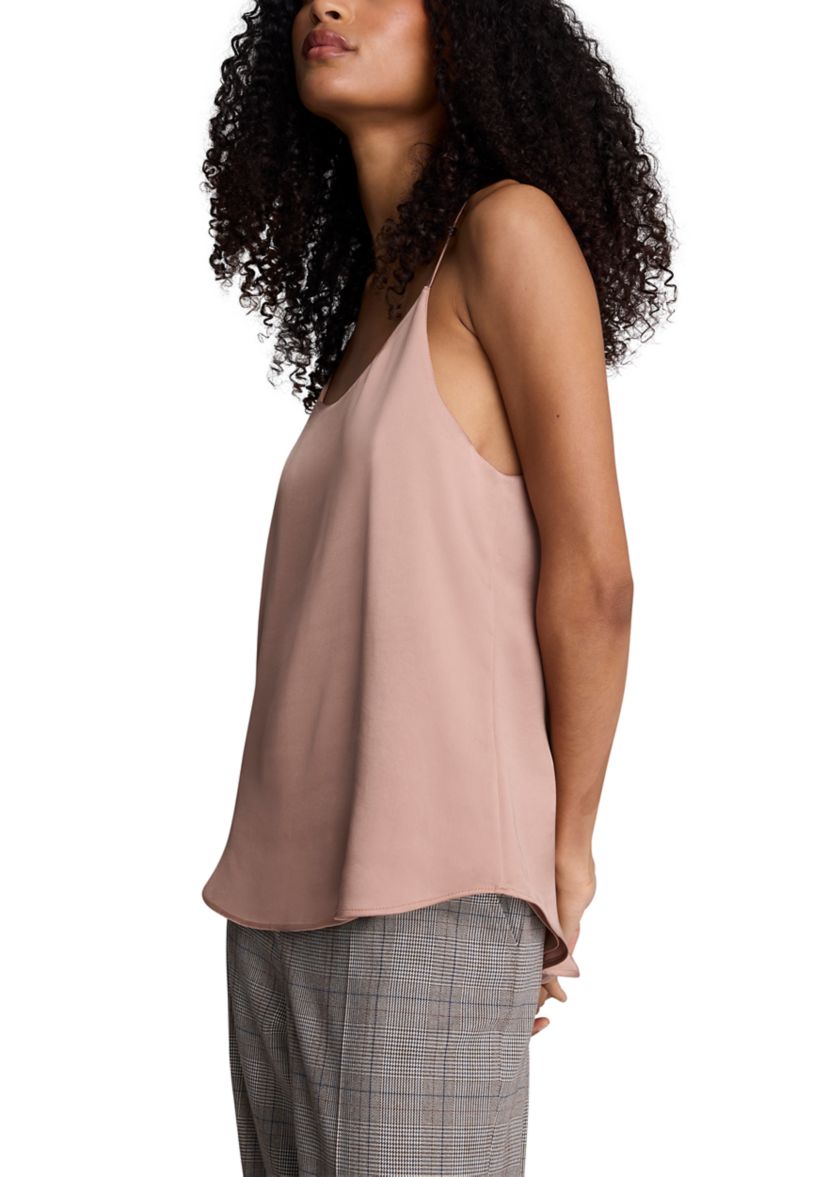 Womens Scoop Neck Solid Cami