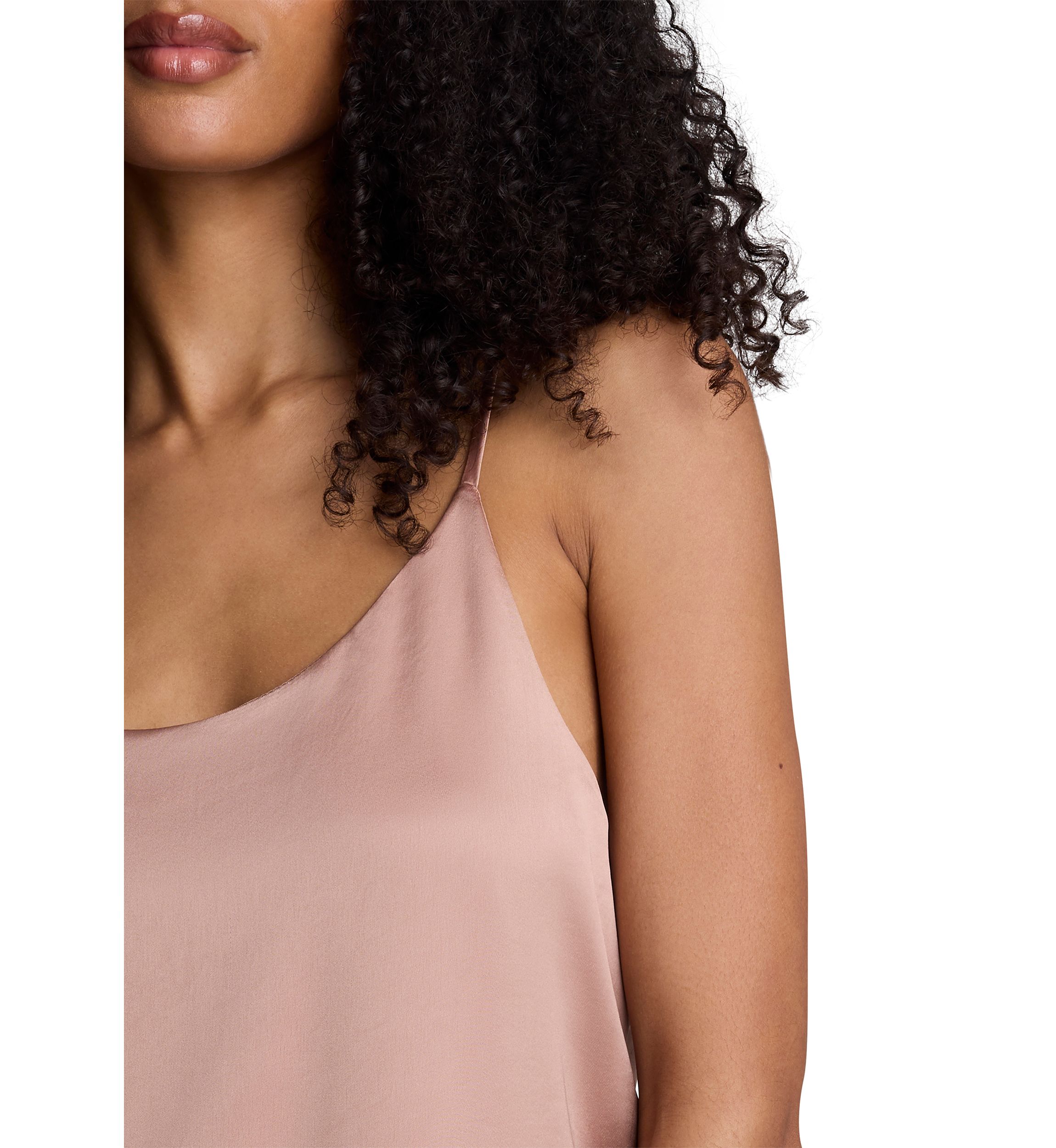 Womens Scoop Neck Solid Cami