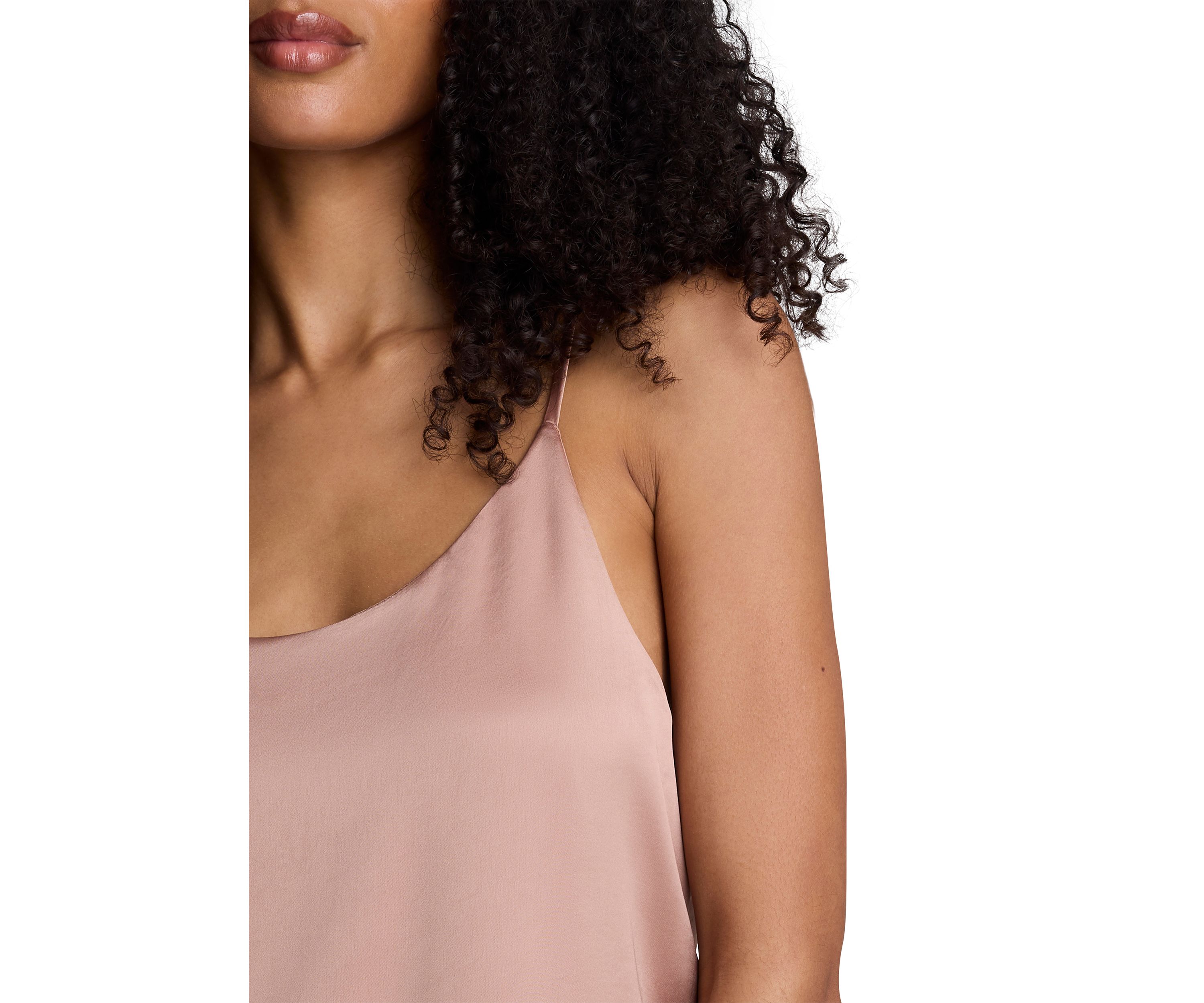 Womens Scoop Neck Solid Cami